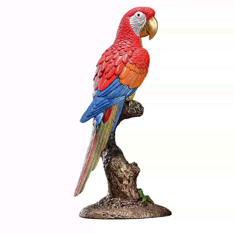 All Brass Parrot Limited Collectible Home Decoration Art Sculpture New In Stock