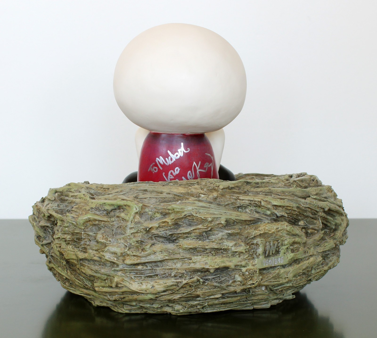 MACKENZIE THORPE Sculpture A NEW CHILD Limited Edition 150/395 with COA 2004
