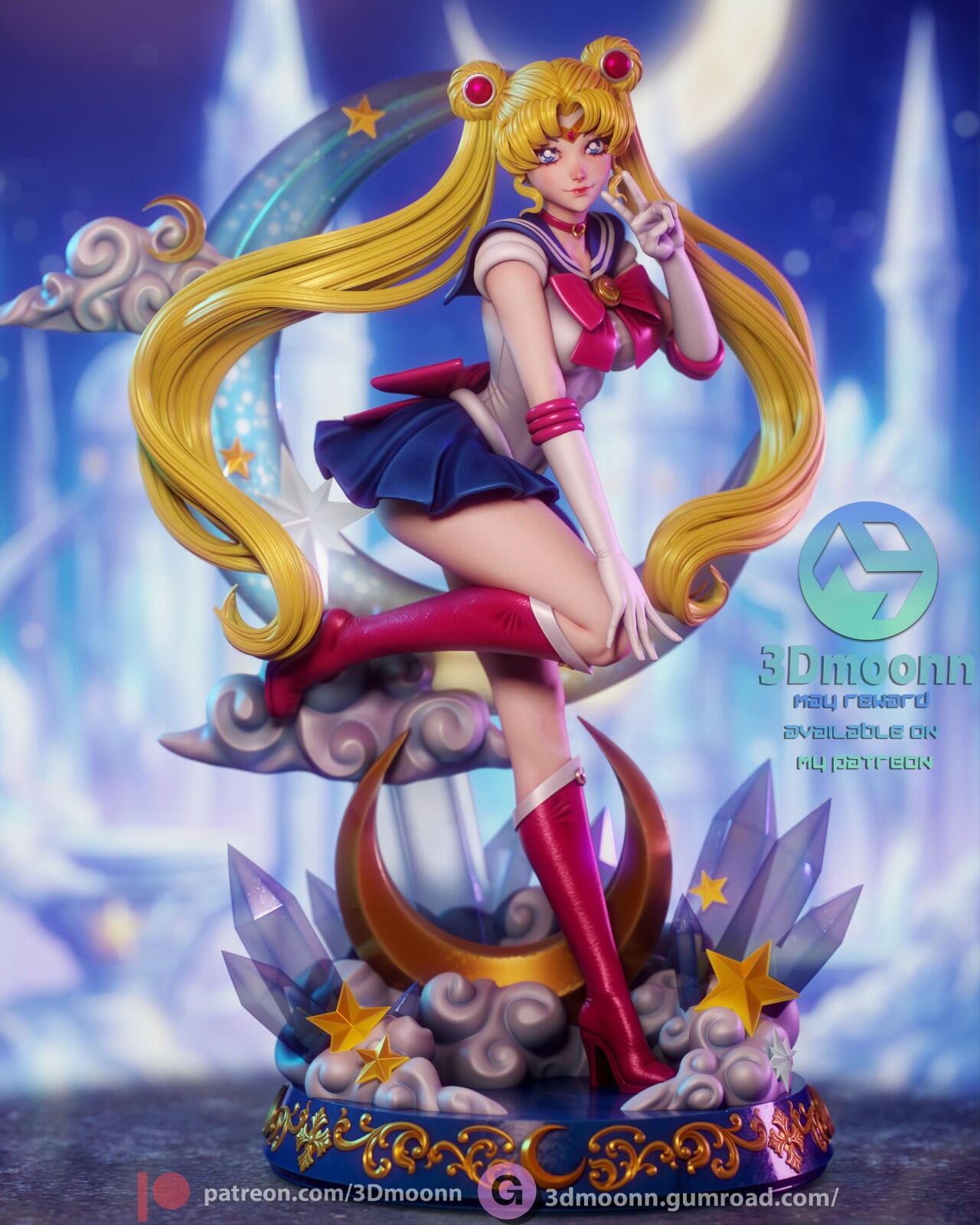 Sailor Moon — Celestial Edition • Premium Resin Garage Kit 1:8