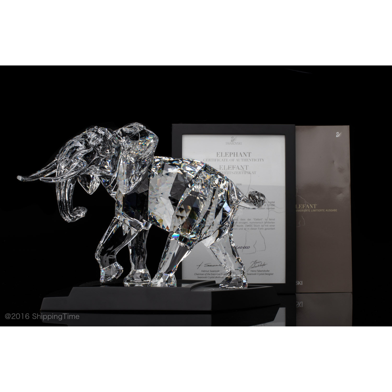SWAROVSKI Figurine Numbered Limited Editions 2006 Elephant 854407