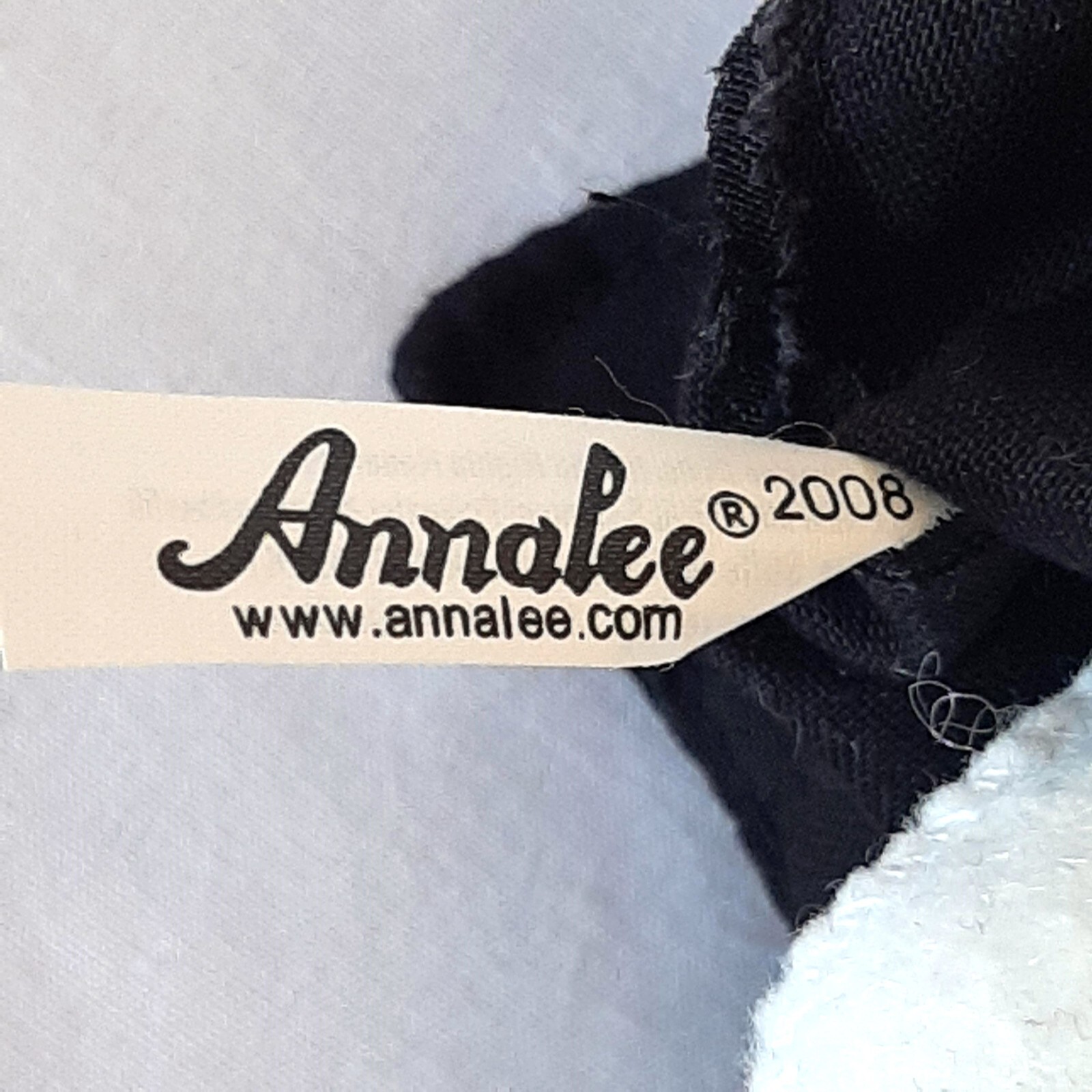 Annalee Graduate Mouse Cap and Gown Diploma Black and White Unisex NOS w/Hangtag