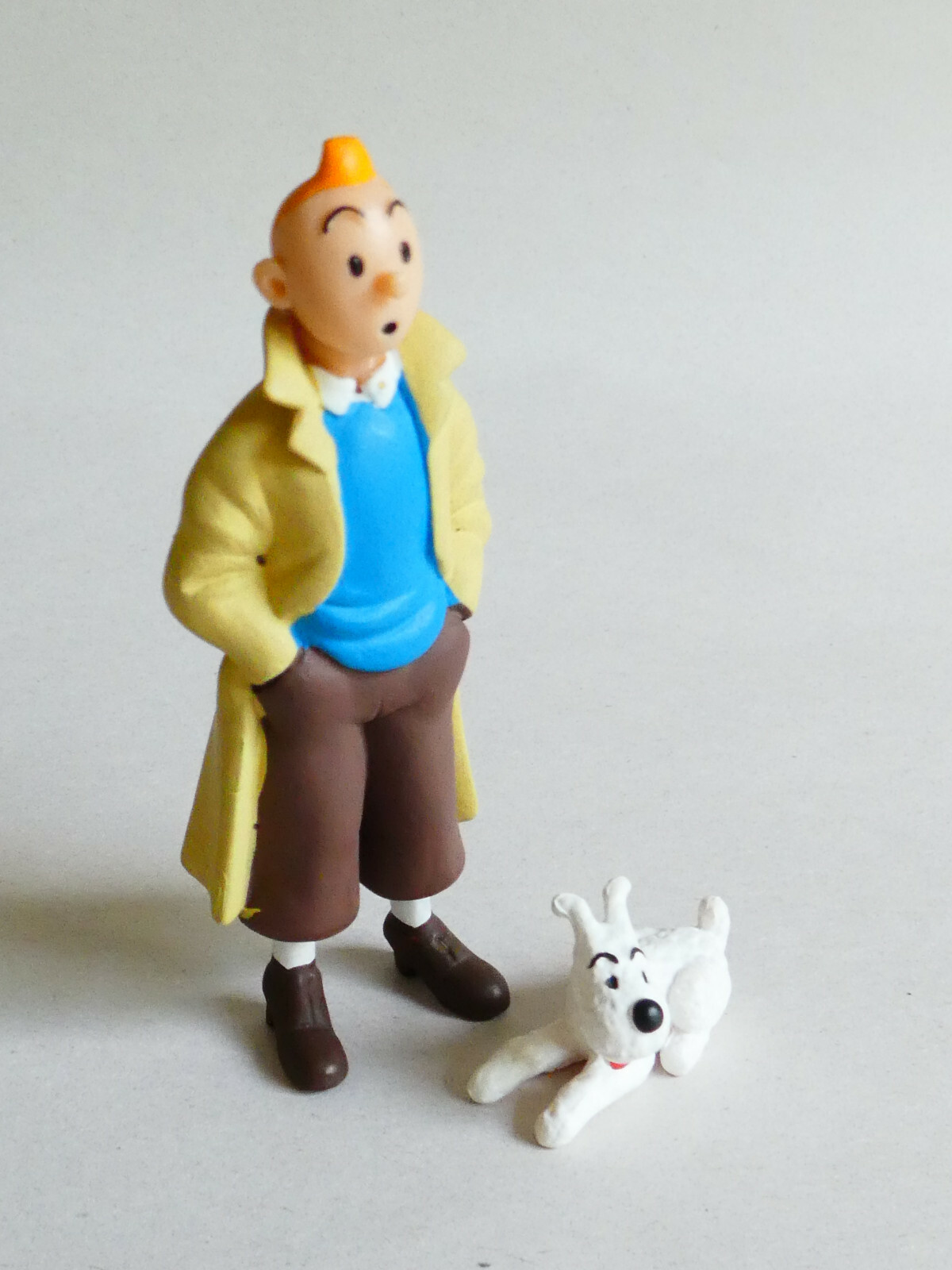 Tintin and Milou PVC Figures – French Comic Book Characters Sold Individually
