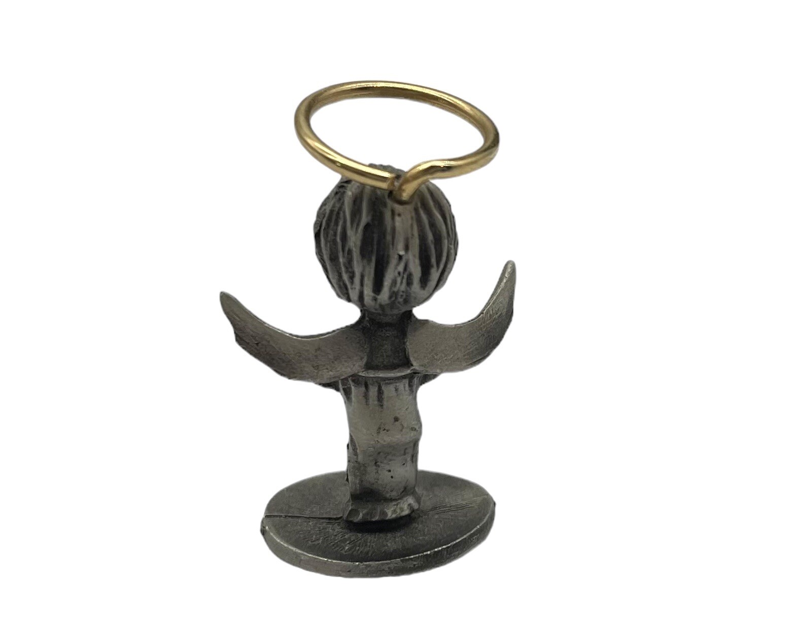 Adorable Miniature Pewter Birthstone Angel Of The Month July