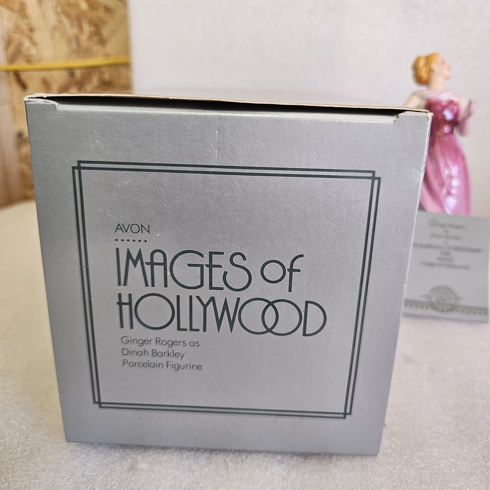 Avon Images of Hollywood Ginger Rogers as Dinah Barkley Figurine 1984 MGM boxed