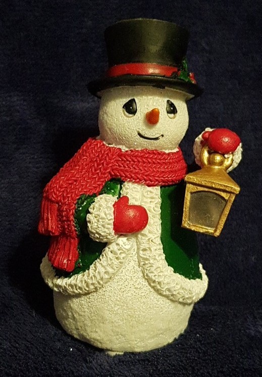 Precious Moments Light Up And Musical Snowman Working W/Box 2024