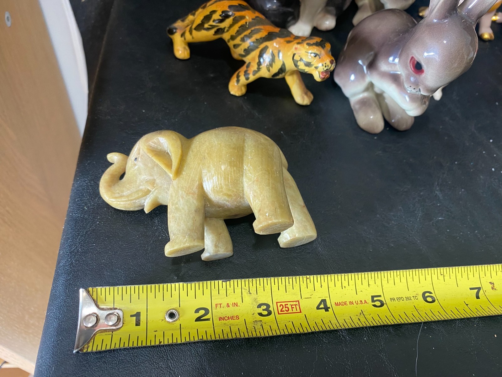 animal figures figurines statue rabbit elephant horse cat kitten lot collection