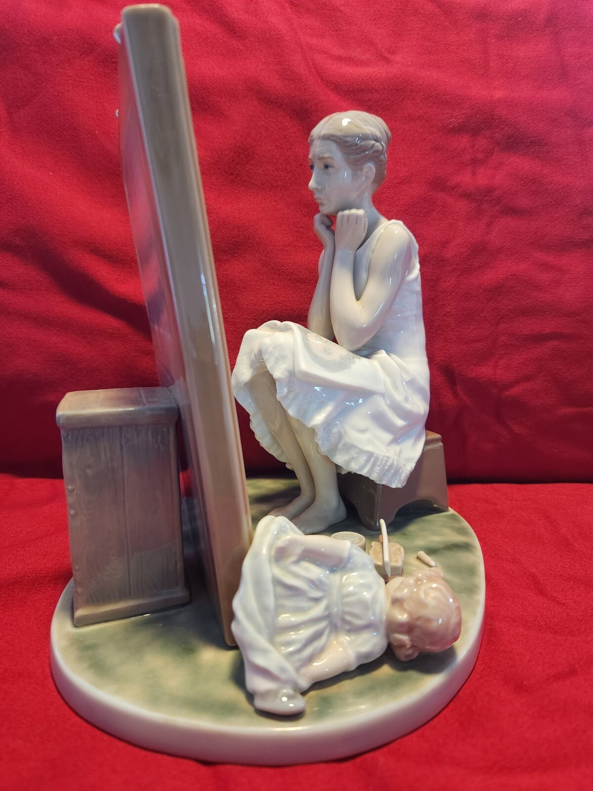 Lladro, ‘Daydreamer,’ 1411 Limited Ed 1359/5000 Norman Rockwell series 