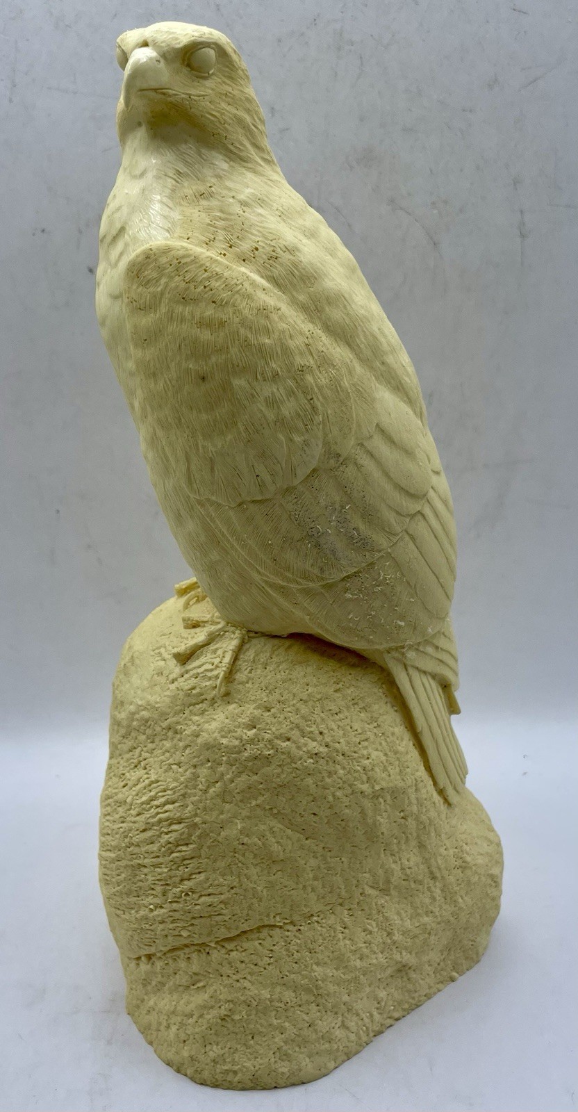 Bob Guge HAWK Resin Study Cast Figurine Bird Resin Anatomy Feather Details