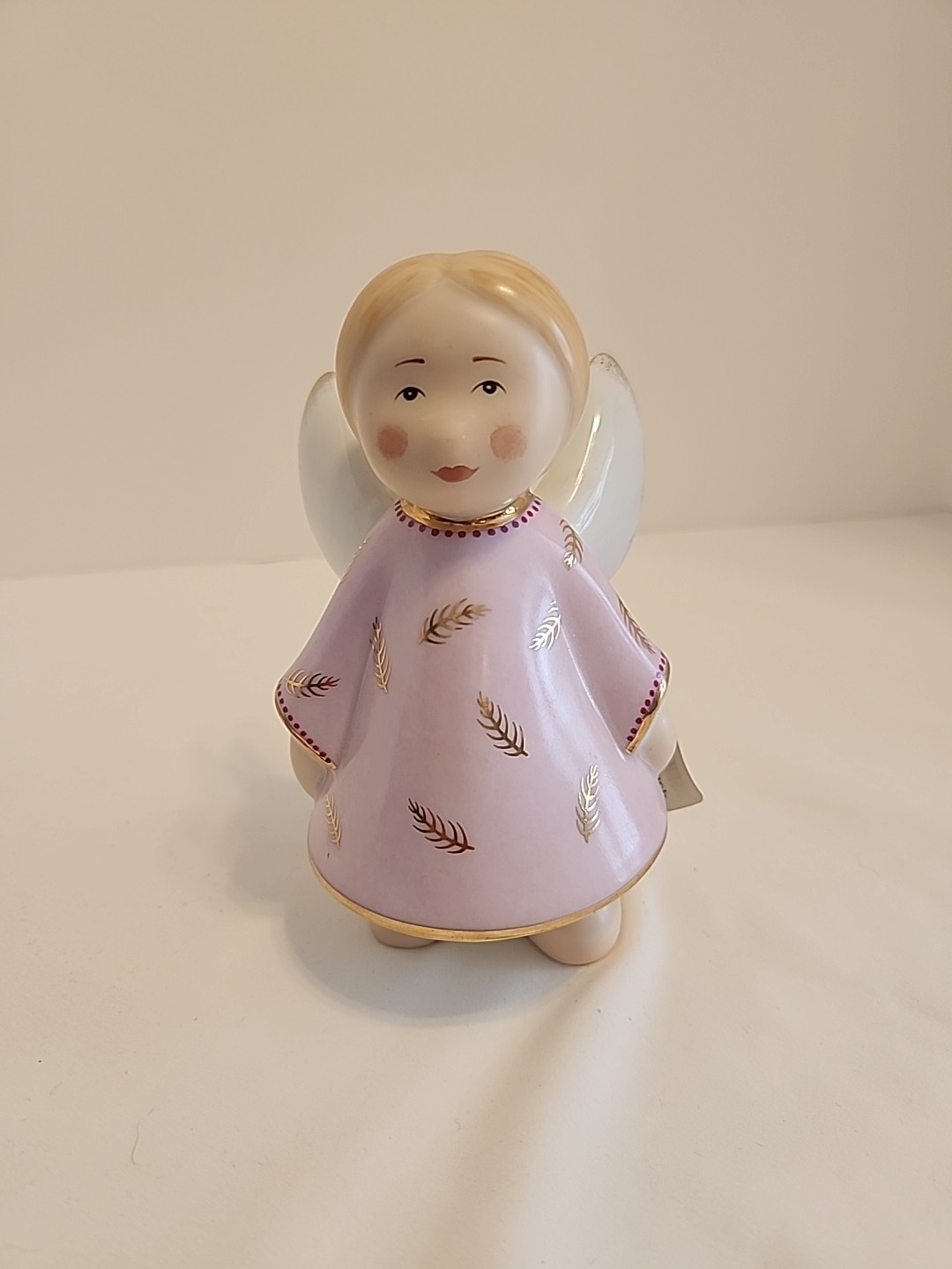 Villeroy & Boch 2001 Porcelain Blonde ANGEL Pink Gold 5 1/2″