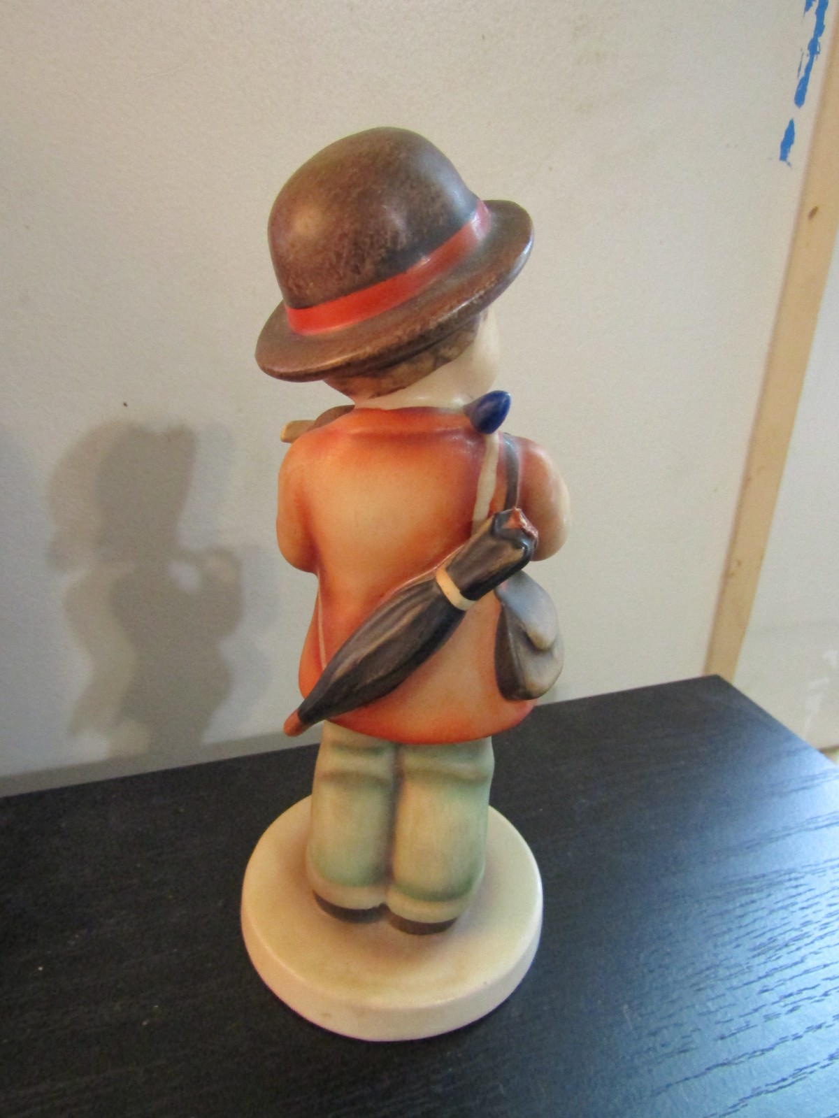 Goebel Hummel Little Fiddler Figurine Boy playing violin Unknown Trademark