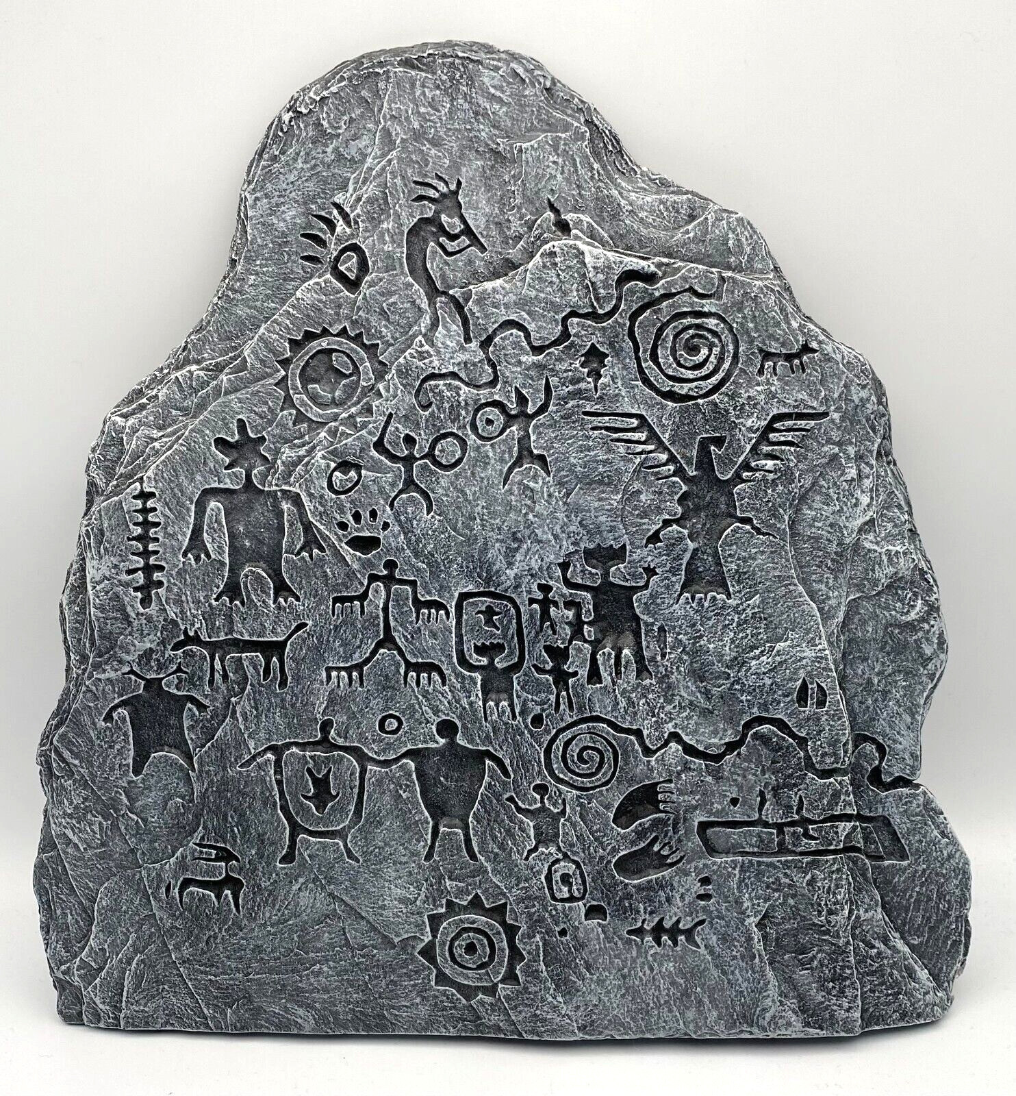 Newspaper Rock Freemont Culture Utah Stone Wall Art 11″ Reproduction Souvenir