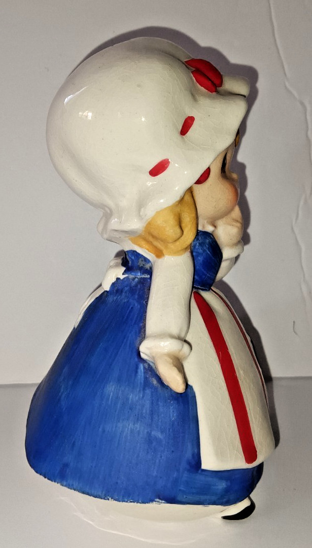 Vtg Lefton Betsy Ross Patriotic Figurine 4th July USA 250th Anniversary Holiday