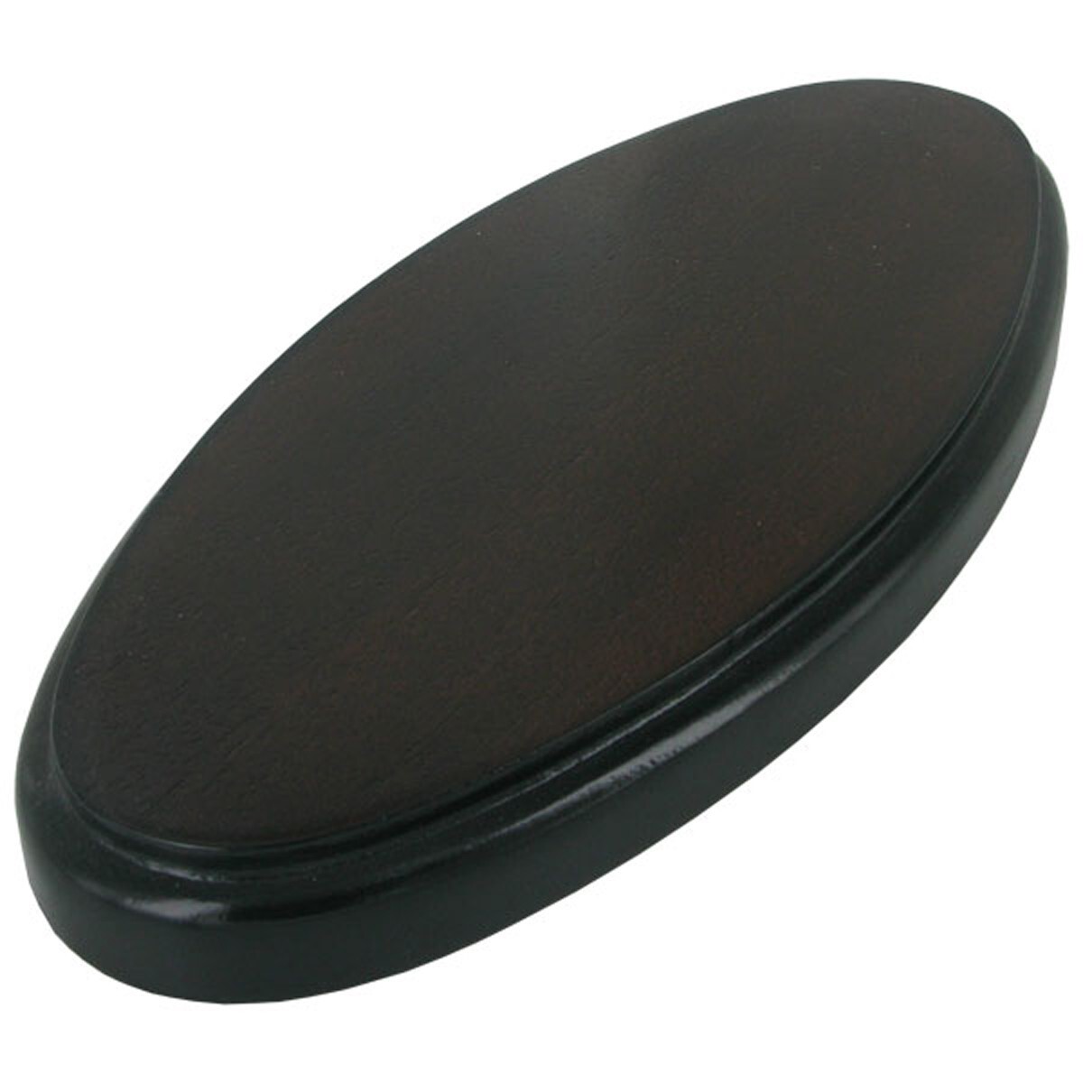 Wooden base plinth for figurine model trophy display solid wood felt base boxed