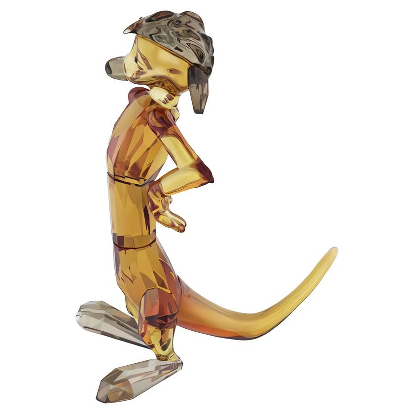 Swarovski Crystal The Lion King Timon Figurine Decoration, Brown, 5680916
