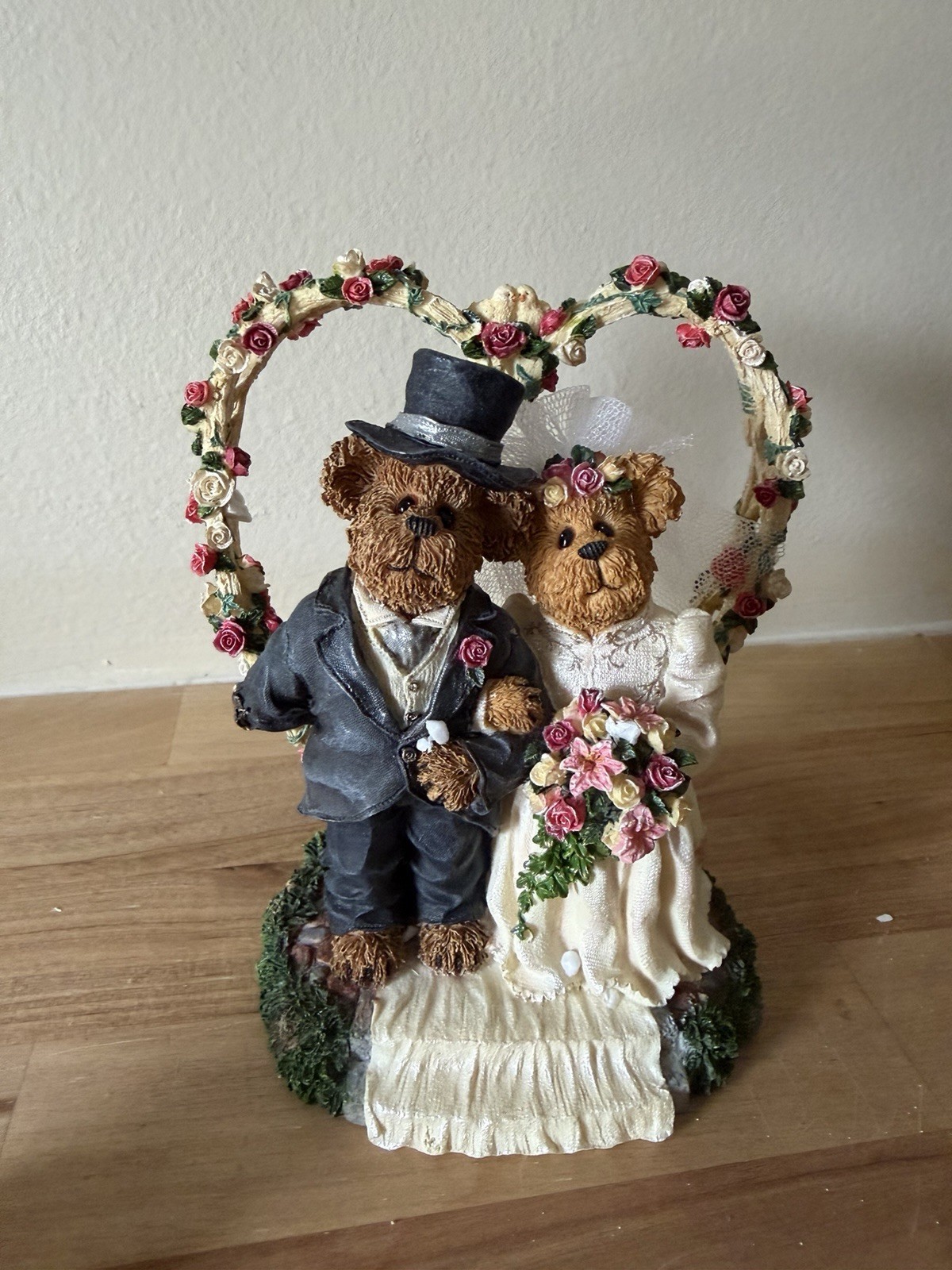 Boyds Bears & Friends the Bearstone Collection / Doug and Jill / Wedding Couple