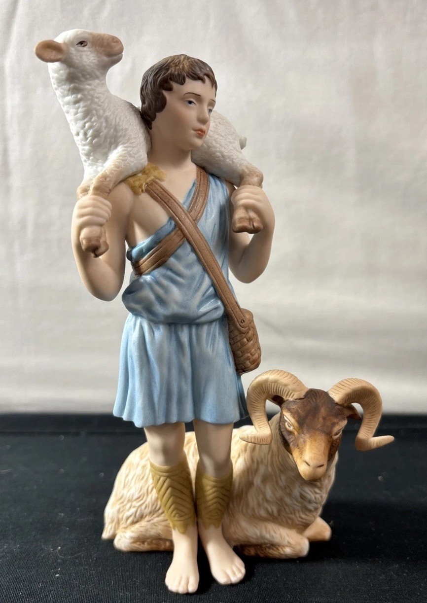 LENOX NATIVITY RENAISSANCE 1991 THE SHEPHERDS OF BETHLEHEM