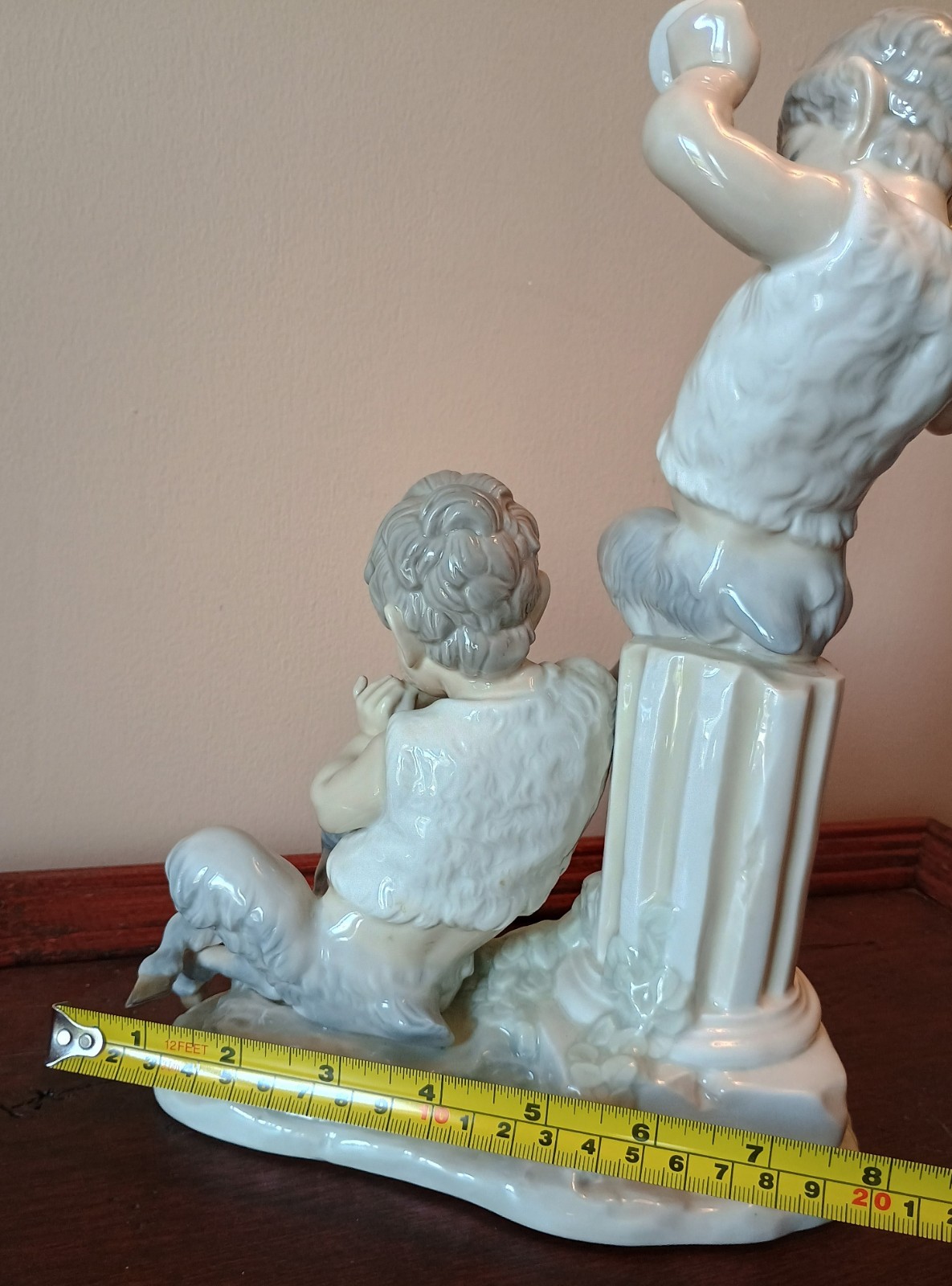 Rare Porcelain Lladro Satyrs Fauns Group Figure 1008 Mythology Fulgencio Garcia