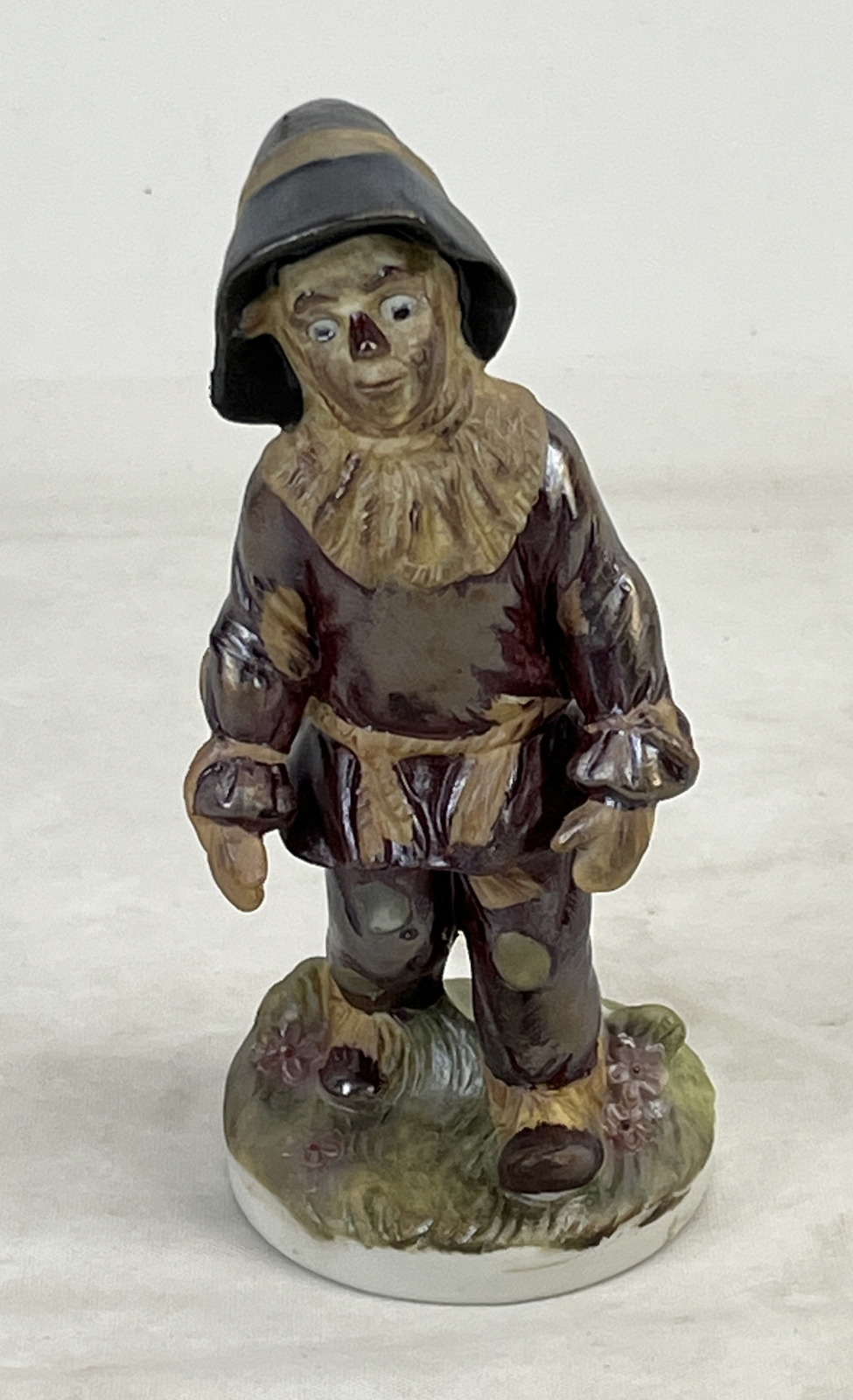 Vtg 1974 Seymour Mann Wizard Of Oz Scarecrow Figurine Porcelain