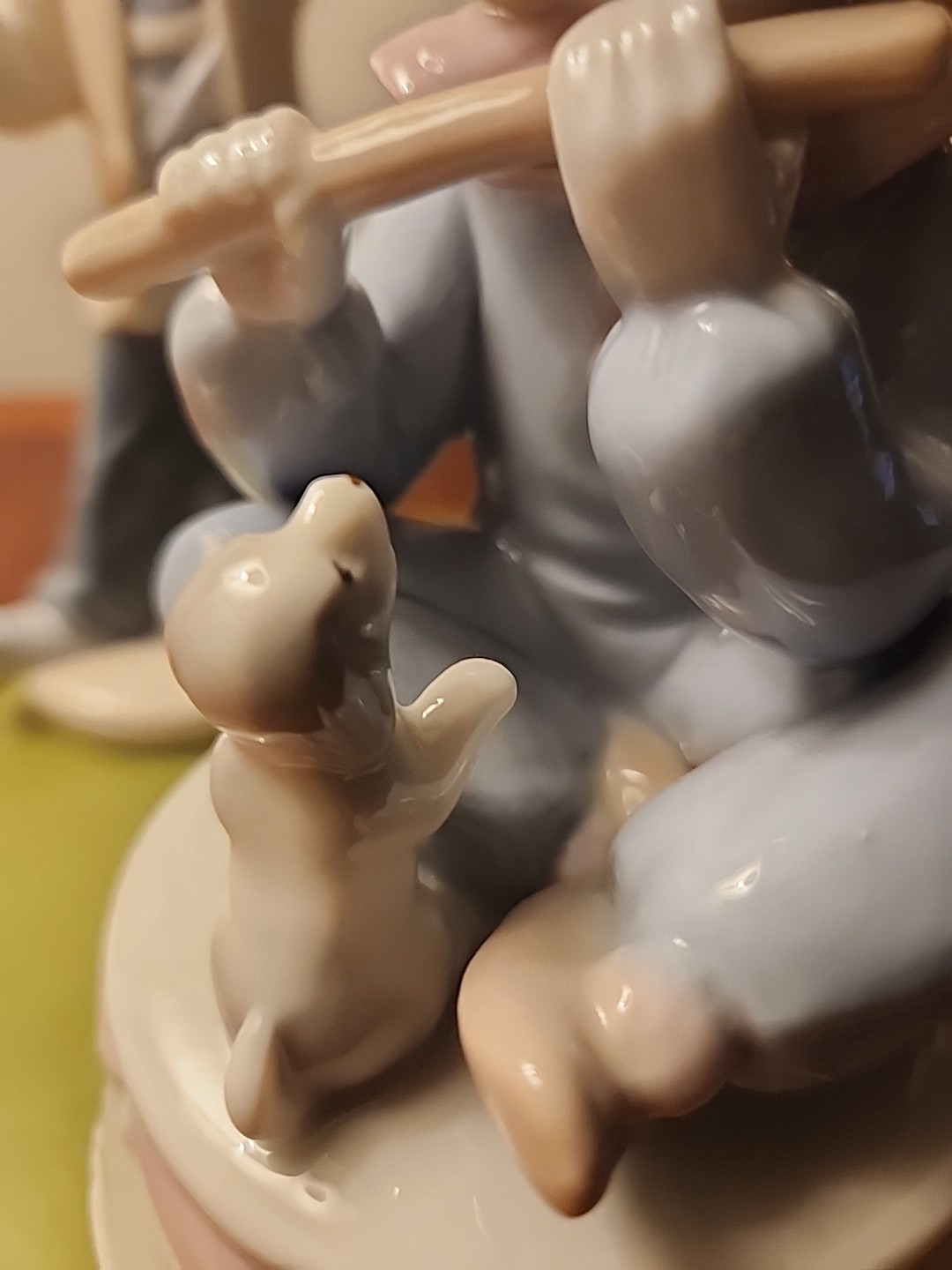 Vtg Paul Sebastian Limited Edition Porcelain Clown Magician & Music Box Lot Of 3