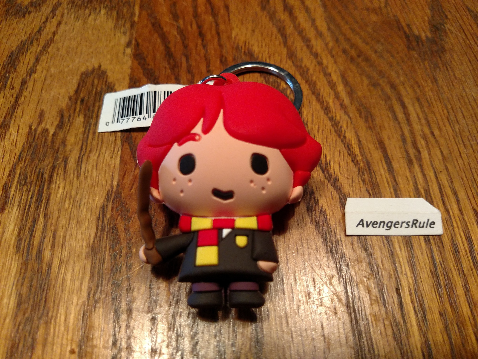 Harry Potter Collectors Figural Keyring Series 3 Ron Weasley With Wand