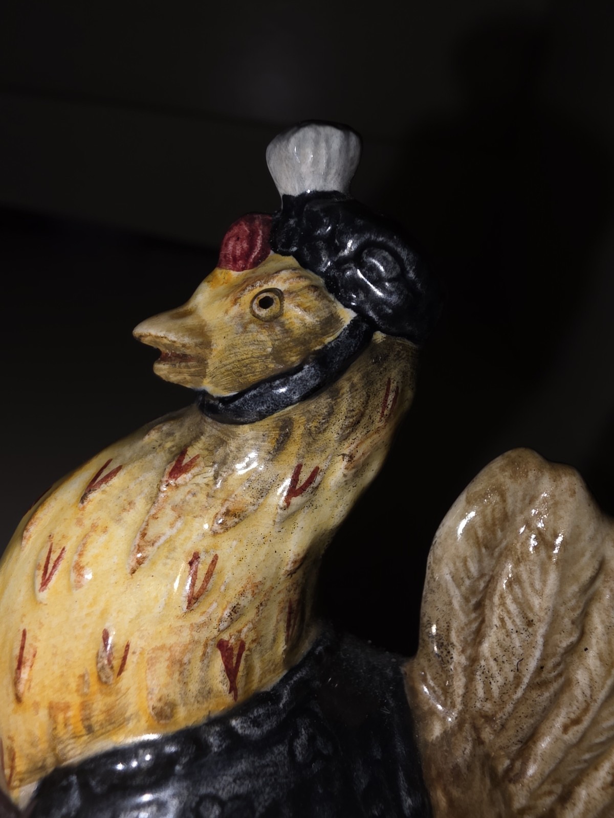 1974 Beatrix Potter’s Sally Henny Penny Chicken Hen With 2 Chicks Figurine