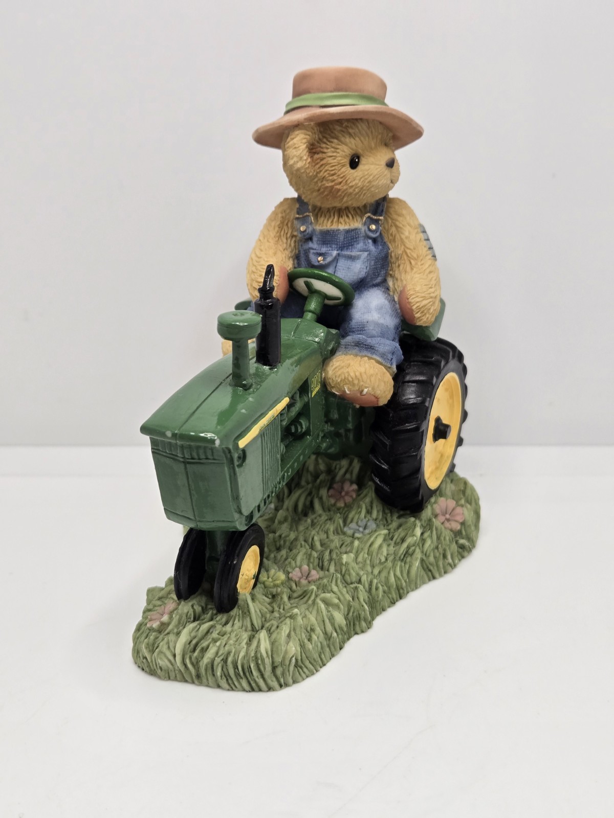Cherished Teddies CHUCK John Deere Tractor Figurine 811734 You’ve Always Been