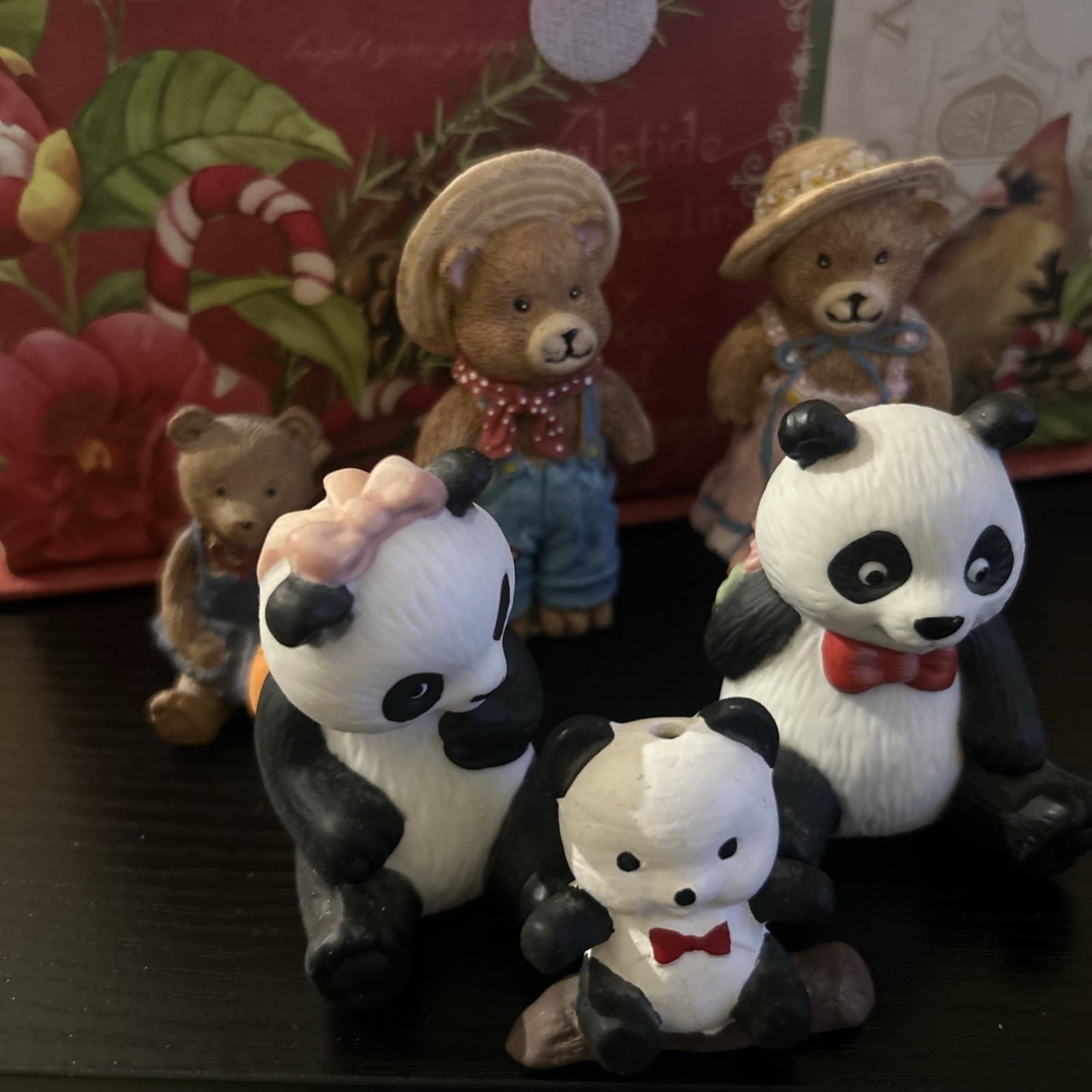 Avon Collectibles Panda’s And Collectible Bear family