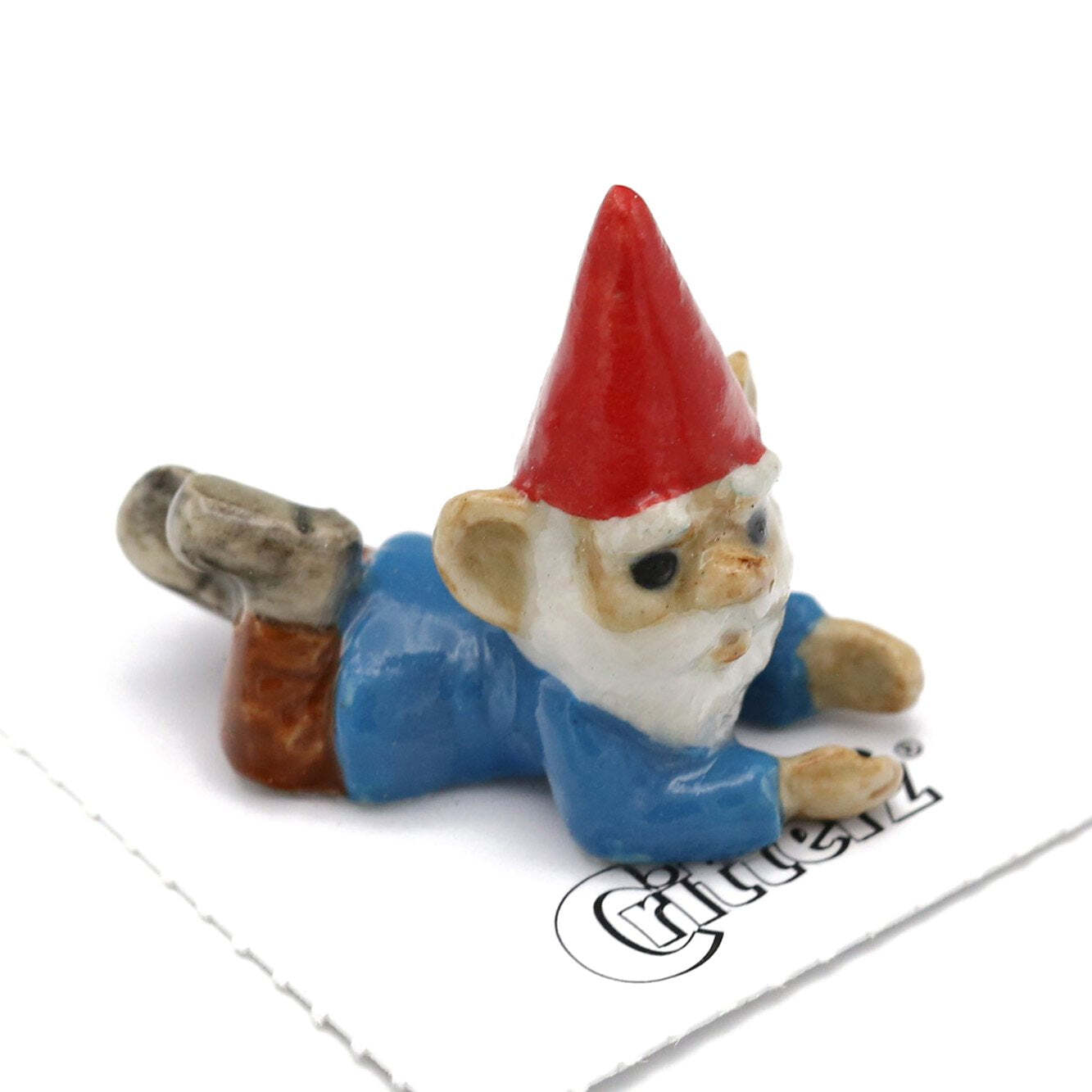 Little Critterz Fantasy Gnome “Callad” – Miniature Porcelain Figurine