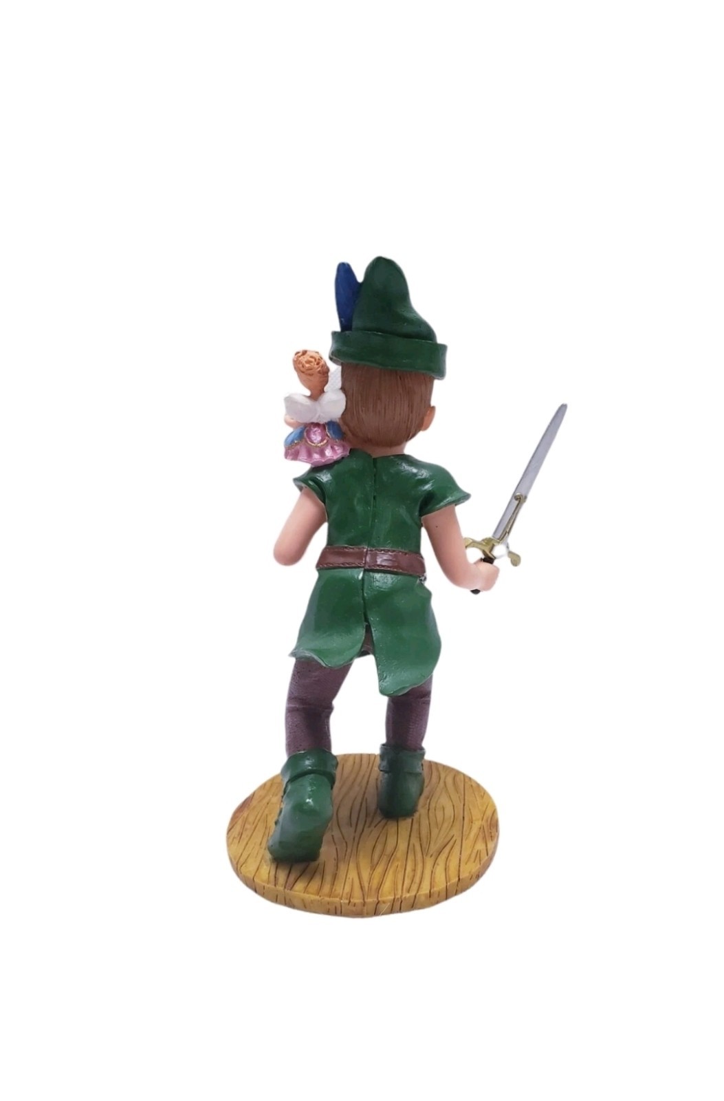 Collectible Madame Alexander Peter Pan w/ Tinkerbell Resin Figurine Circa 2000