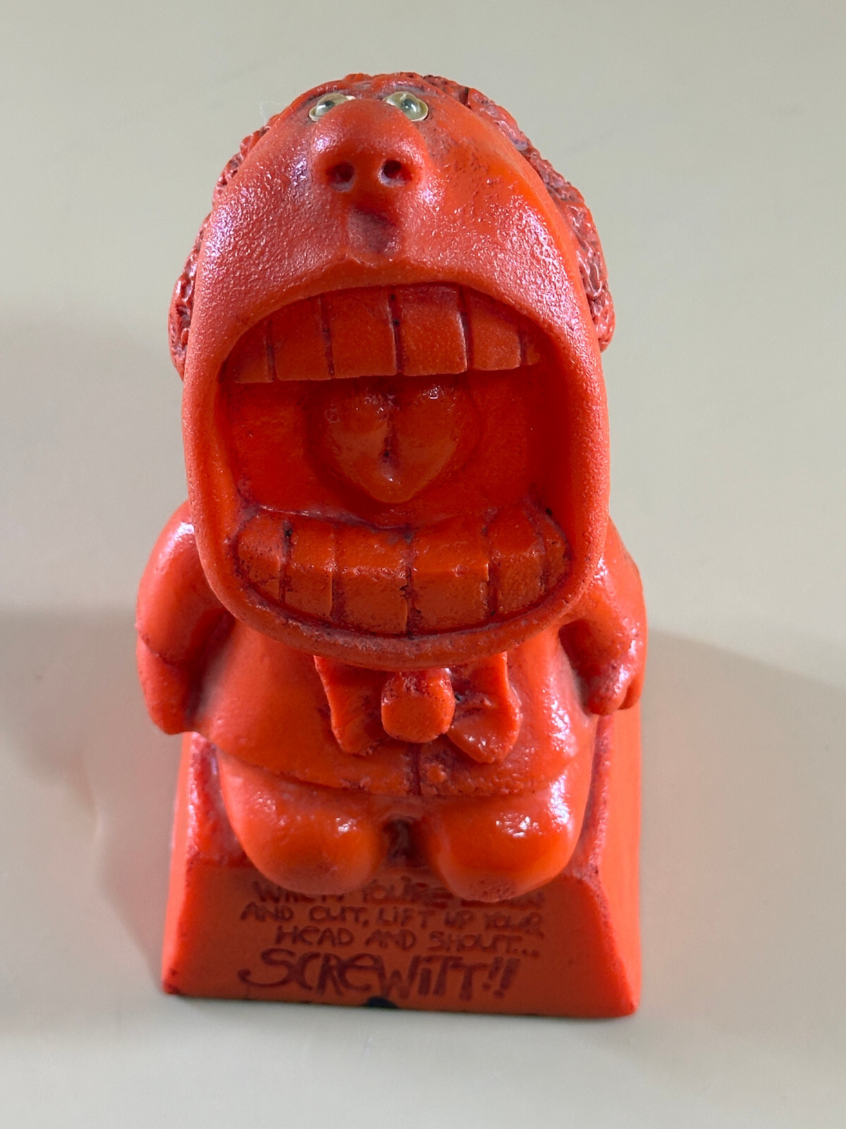 Vintage 1970’s American Greetings Wise Guys “Screw It” Figurine Collectible
