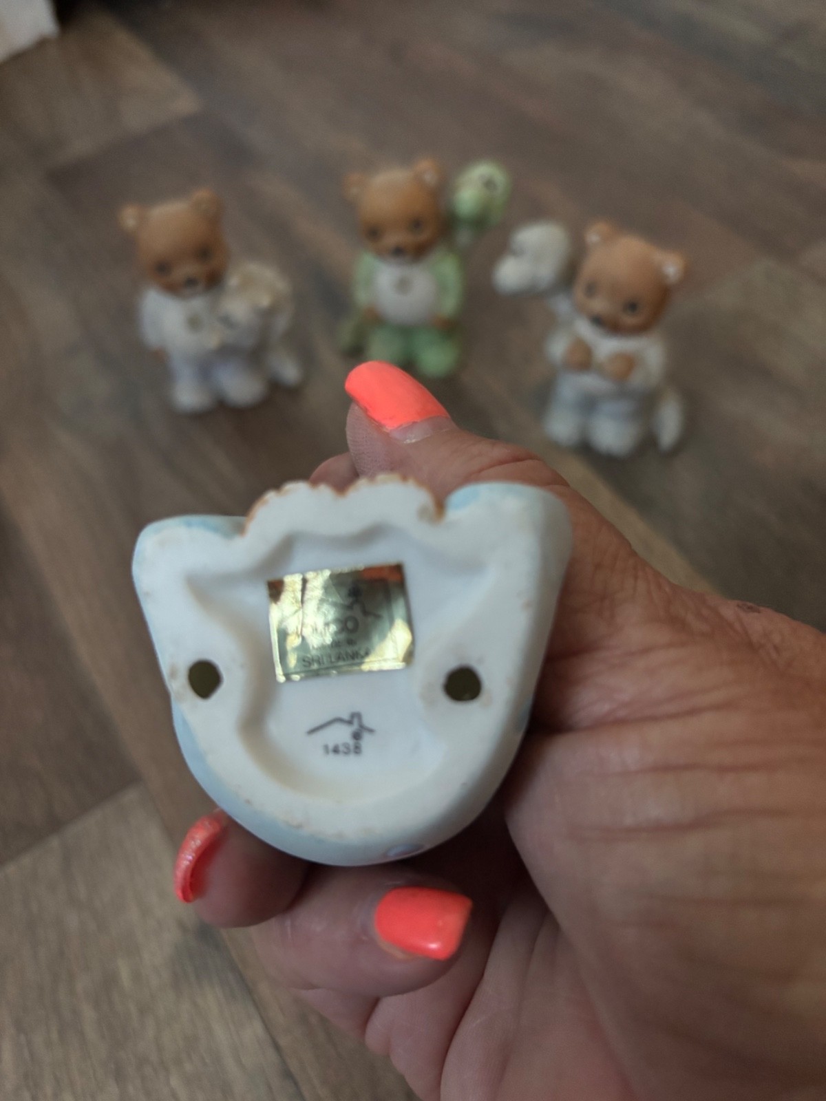 Home Interior Bears set 1438. No chips or defects.