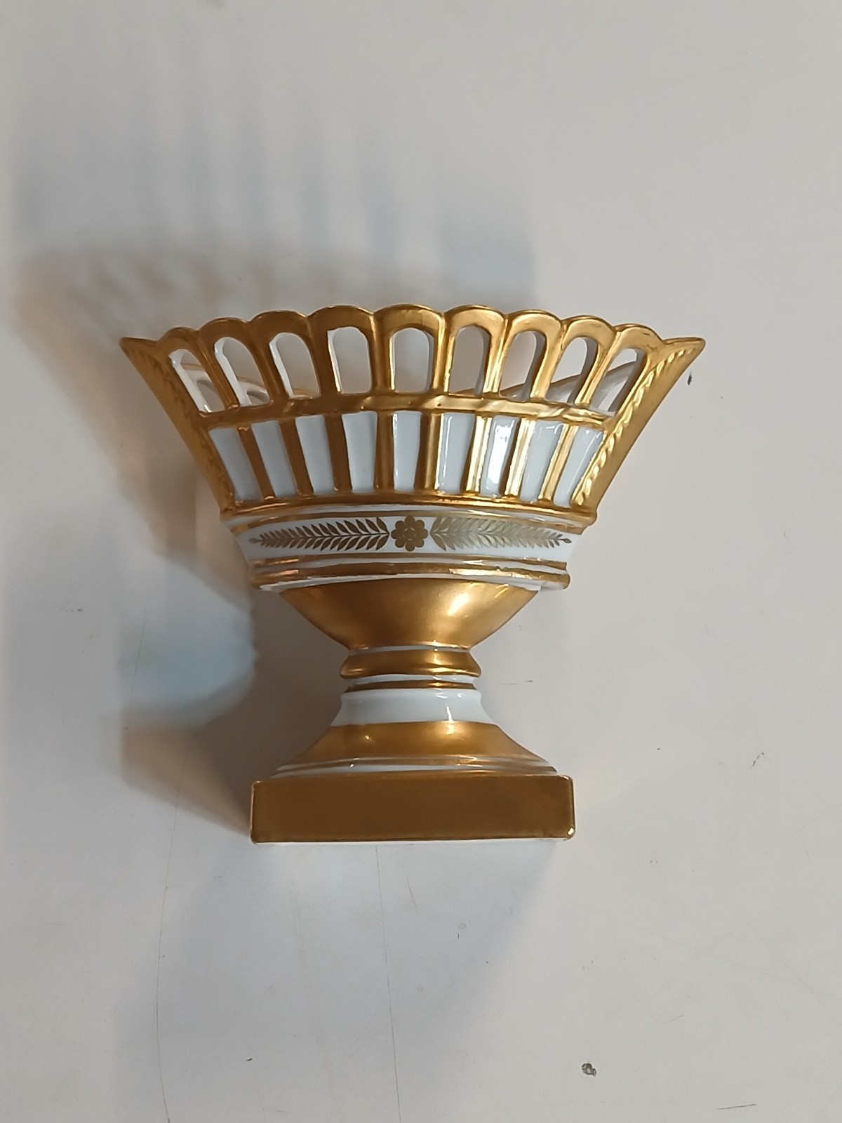 Vintage Gorham Jane Hutcheson Gilded Enameled Fleurs Des Siècles Vase / Urn