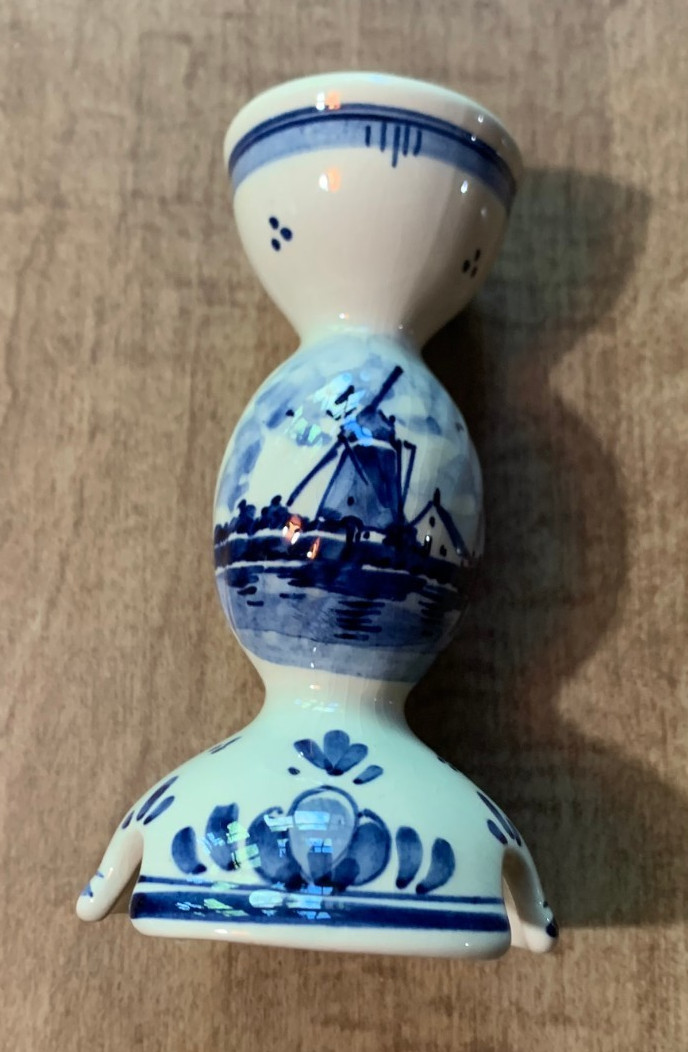Lot Of Vintage P Hoppe Delft Holland Ceramic Figurines Hand Painted
