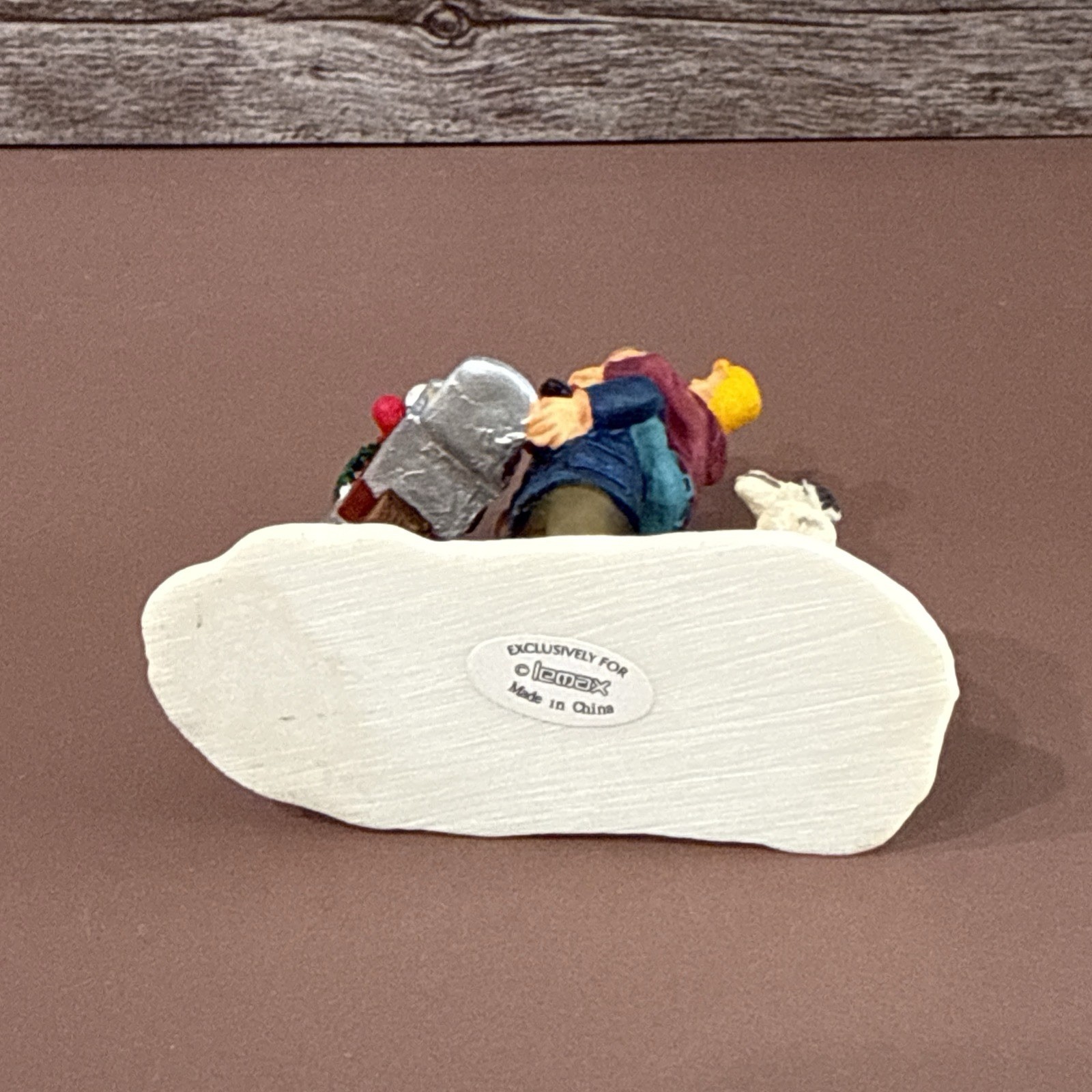 Lemax Christmas Village Figurine~ Family at Mailbox