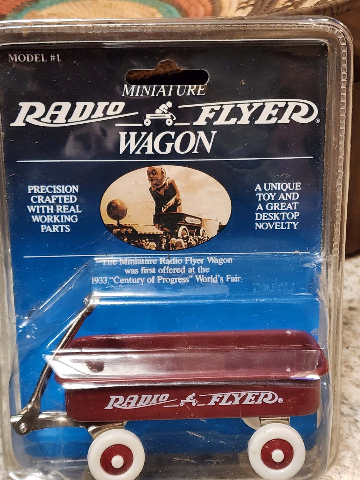 VTG 1990 Miniature Mini Radio Flyer Wagon Model #1 Sealed in Packaging BRAND NEW