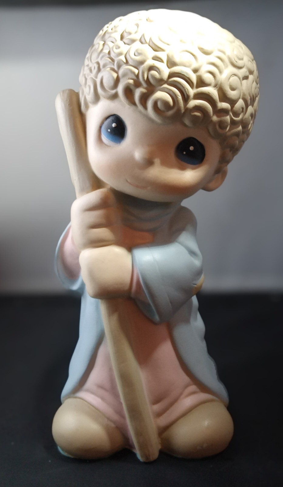 Vtg 1999 Precious Moments Shepherd Boy Figurine 11 Inches Tall