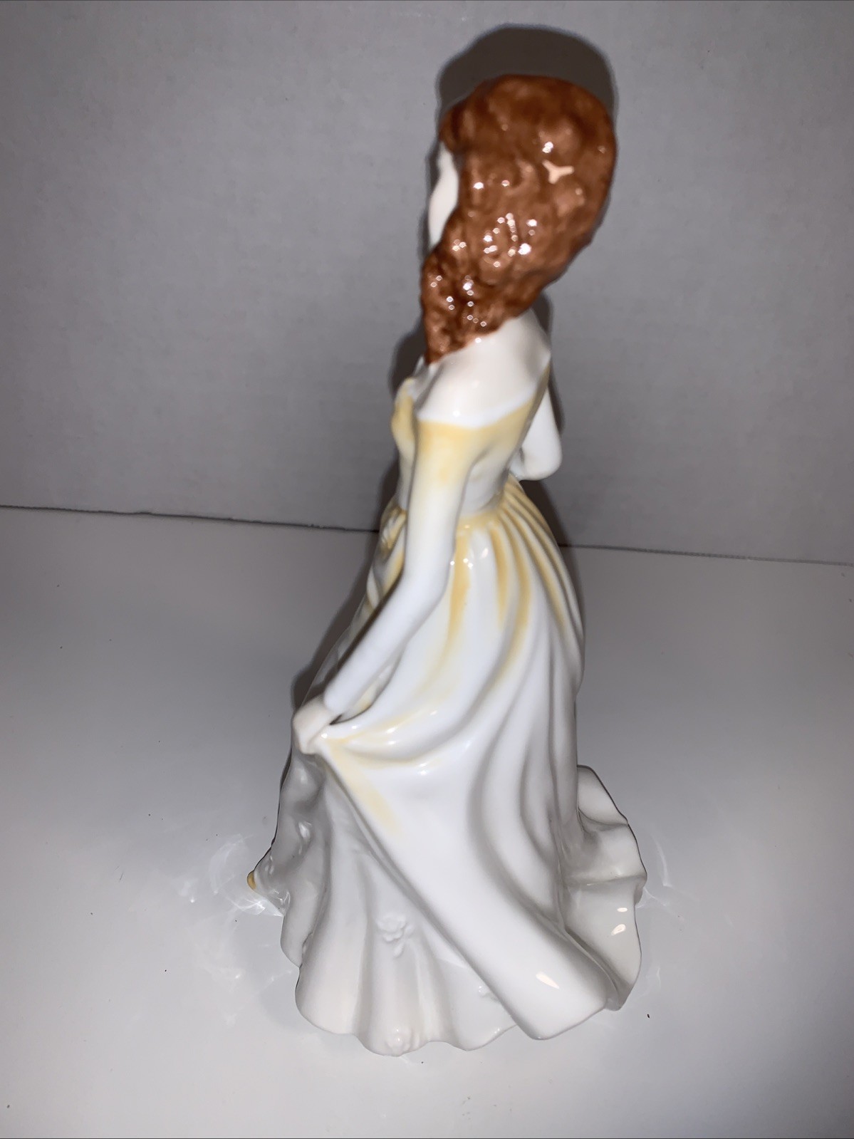 VTG Royal Doulton AMBER Woman Bone China Figurine 1998 #HN4125 8″H SIGNED