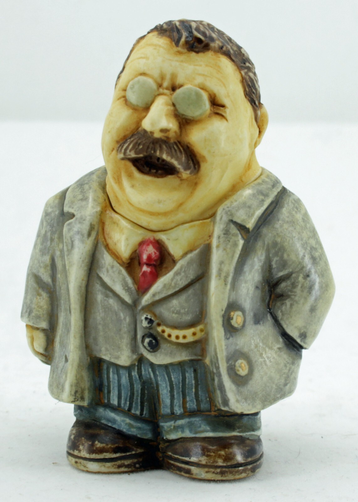 Harmony Kingdom Ball pot bellys PBHTR Historical Teddy Roosevelt retired MINT