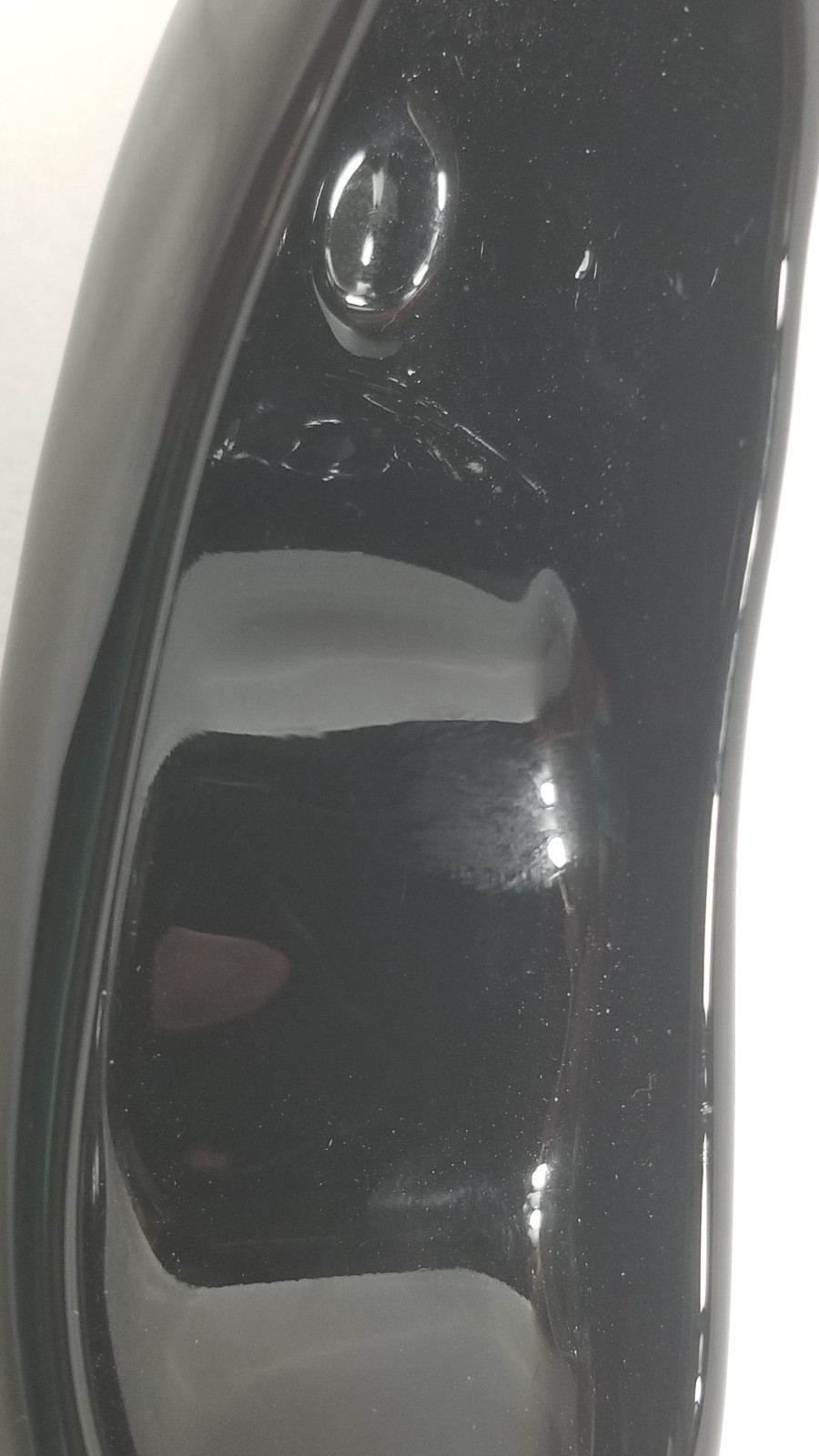 Vintage Oneida Crystal Glass * Cinderella Slipper Shoe * Black * Right * 5 1/2″