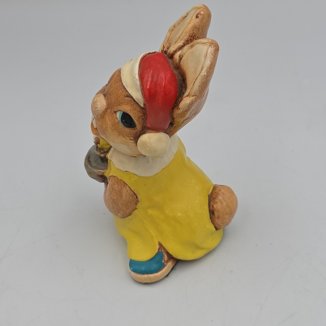 Nighttime Midge Rabbit Vtg Figurine Stoneware