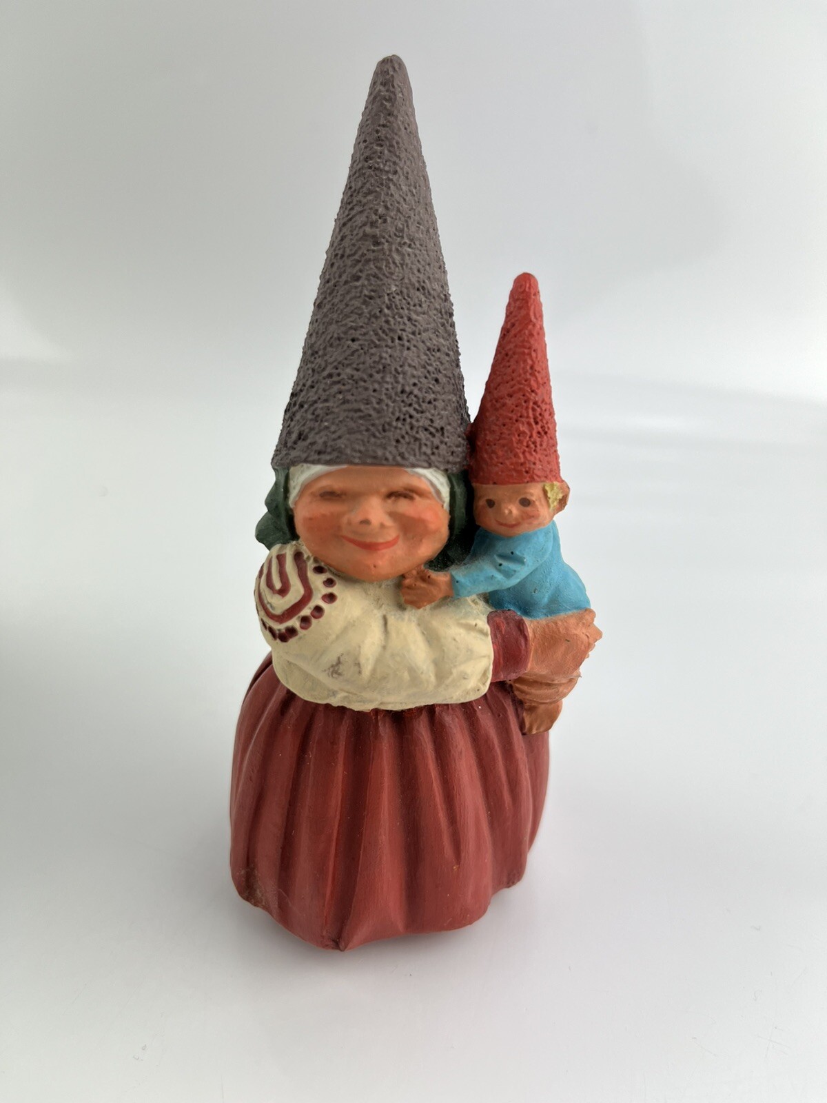 Hannah and Josh Vintage 1988 Artina Gnome Poortvliet Figurine Baby Mini