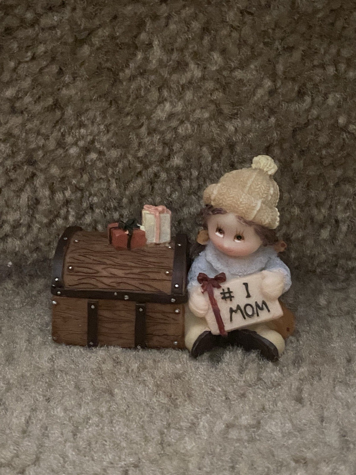 Vintage 1999 Girl Knick Knack Figurines Trinket Boxes Mini Lot Set Of 6 Gift