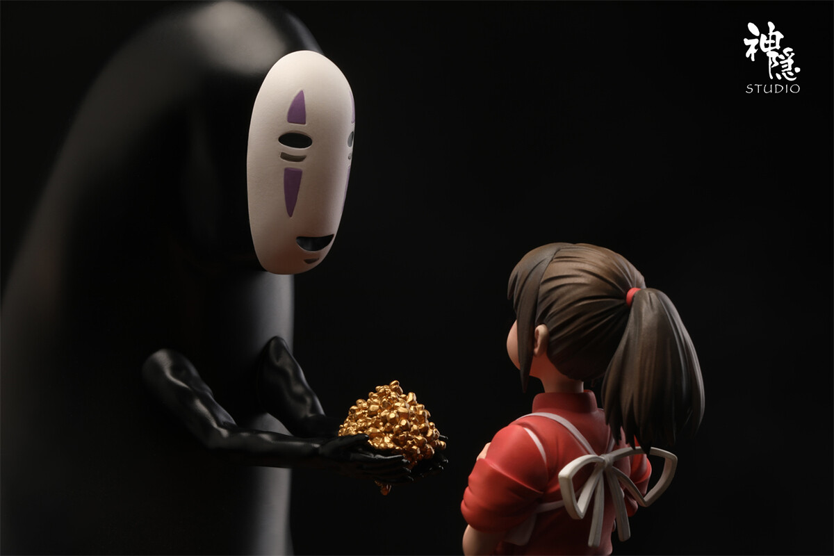 ShenYin STUDIO Spirited Away Scenario Anime Painted Resin Model Statue New Stock