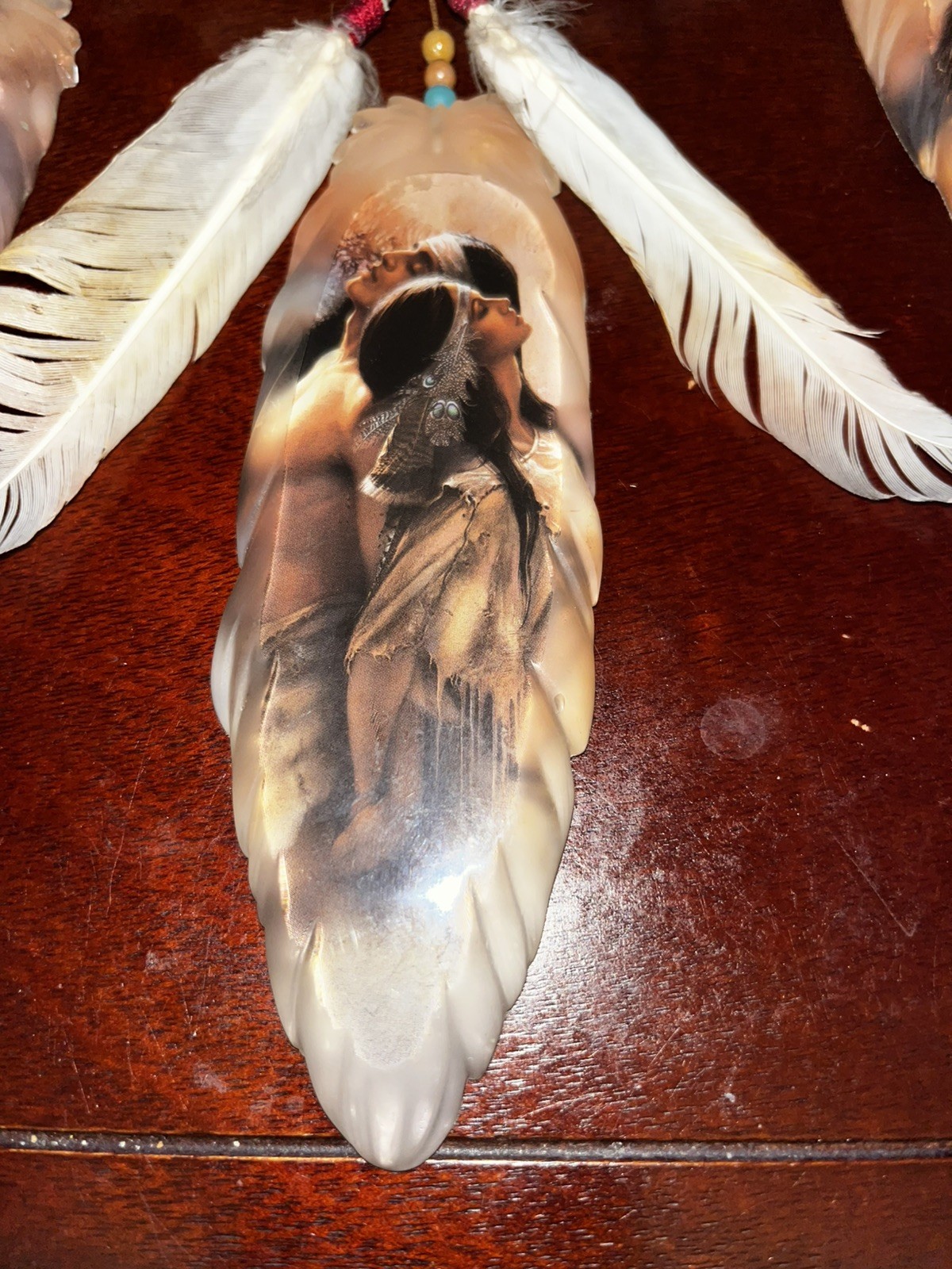 Bradford Exchange Passionate Visions-Embracing the Dream. Dream Catcher Numbered