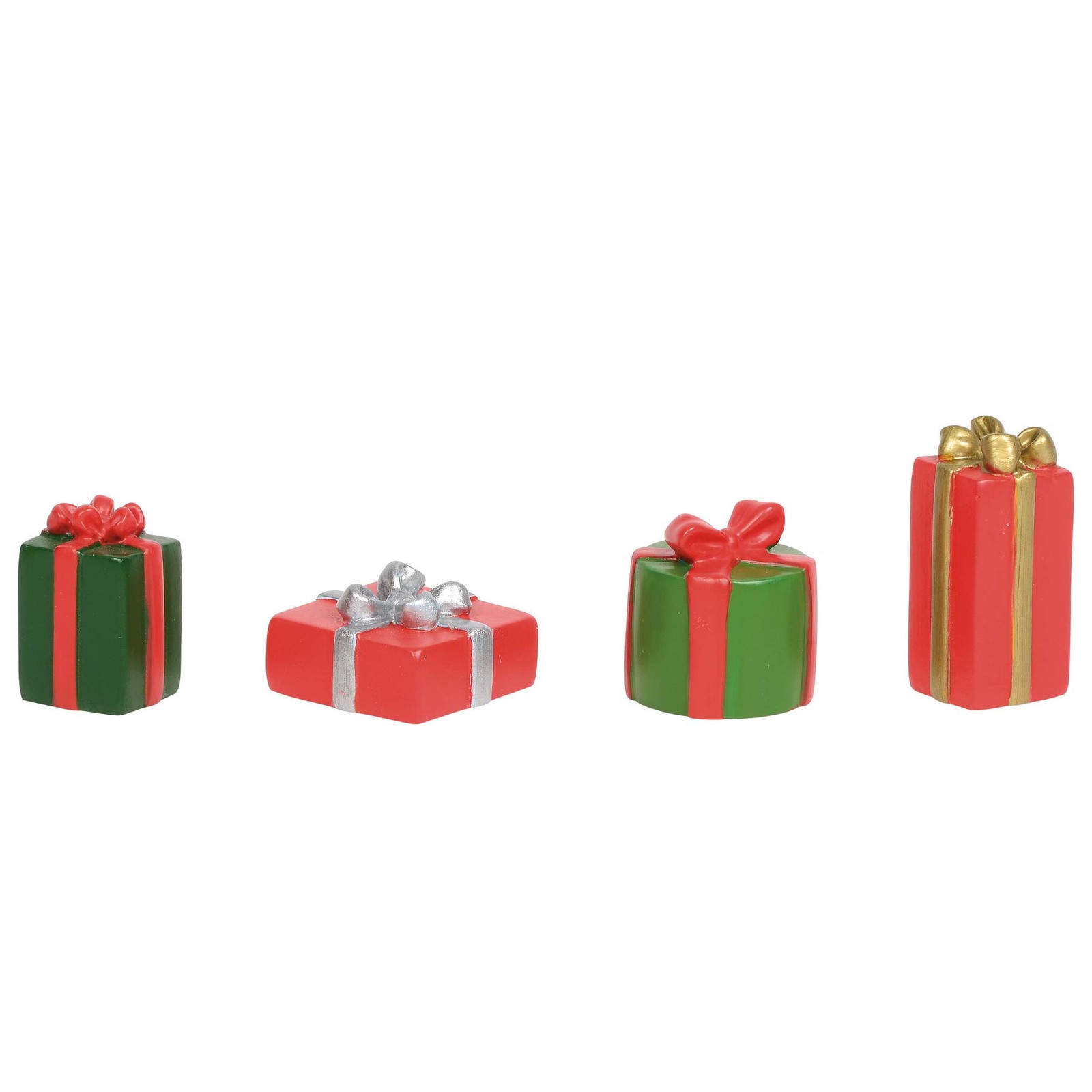 Stone Resin Village Cross Product Accessories Christmas Packages Figurine Set…