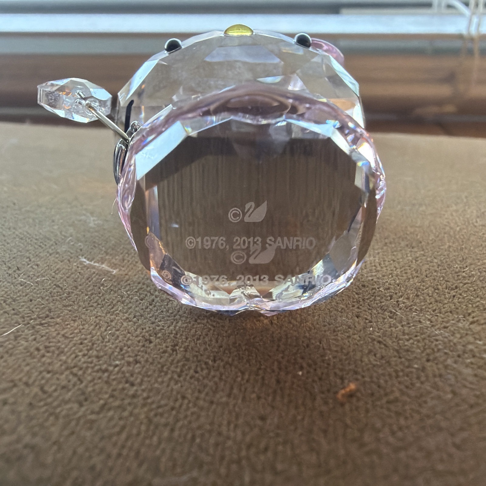 SWAROVSKI Hello Kitty Fairy Crystal Figurine 2013 Limited Edition Sanrio Pink