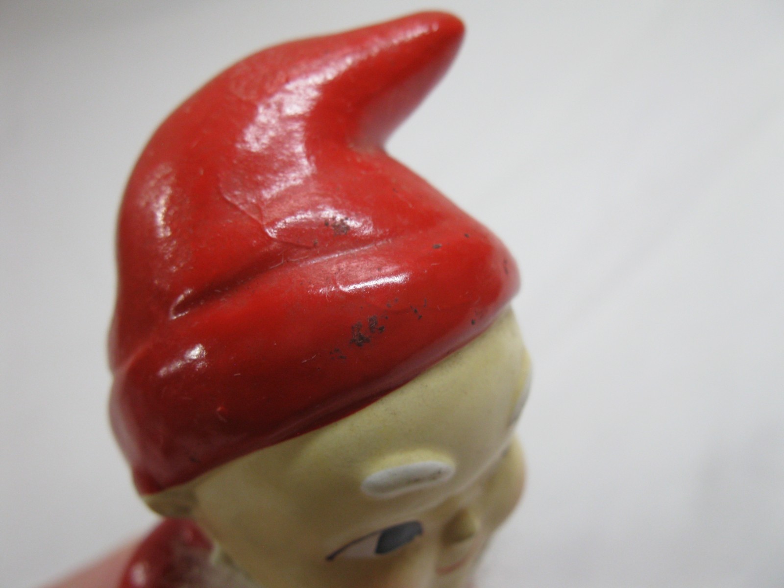 Gnome Pixie Elf Figure with Arms Crossed Ceramic Vintage 5.5″ Tall