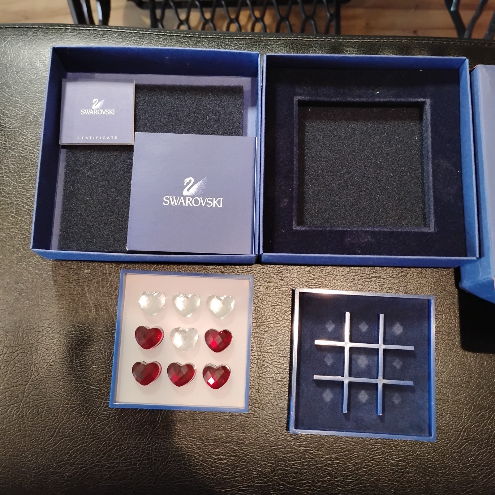 Swarovski Tic Tac Toe New in original box – set 614057
