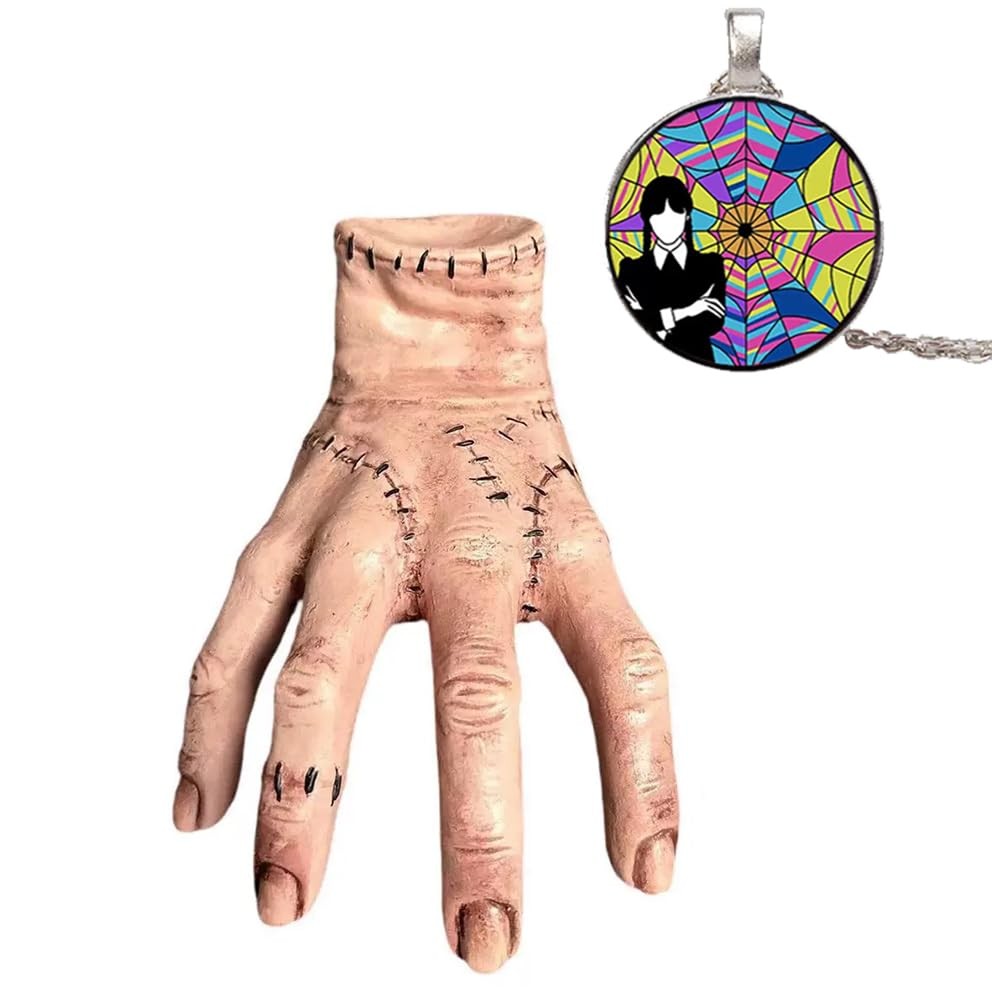 Creepy Hand Costume Prop Latex Fake Hand Halloween Cosplay Decor