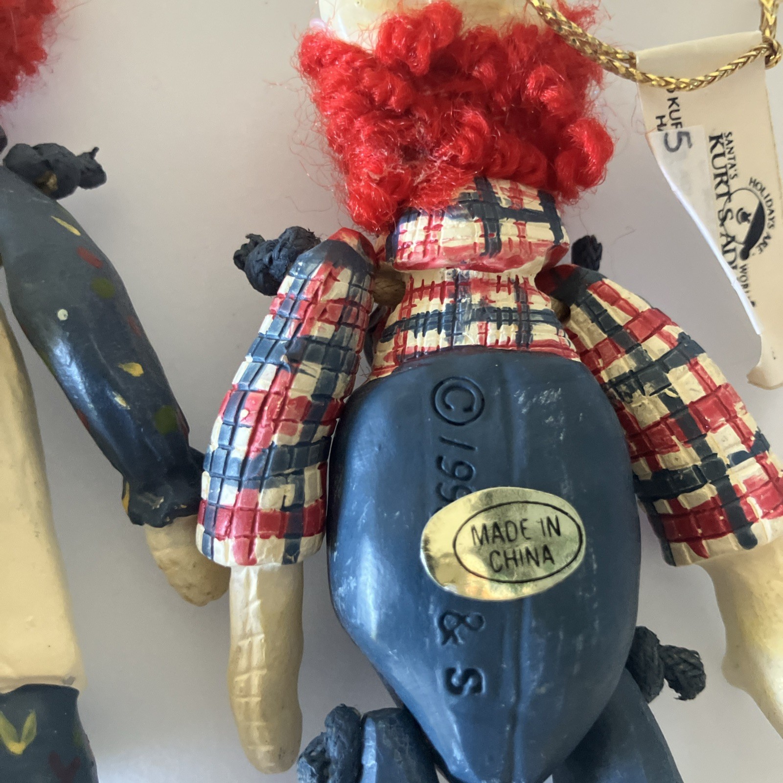 Vintage Raggedy Ann & Andy Figurine Lot – Simon And Schuster/kurt Adler Mixed